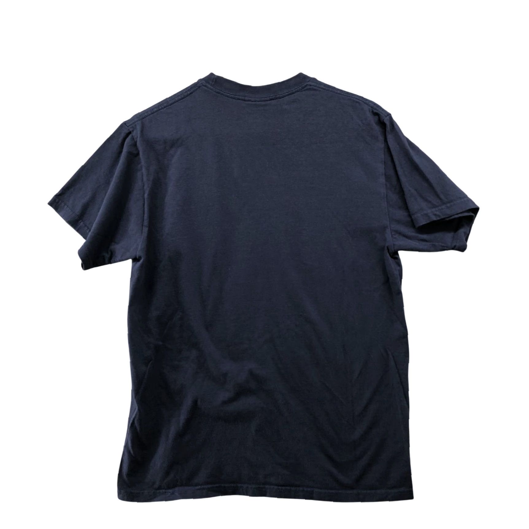 Vintage Pourous Walker Men’s Graphic T-Shirt Size M Navy Short Sleeve Cotton Art Nature Hippie Crewneck Size US M / EU 48-50 / 2 - 2 Thumbnail