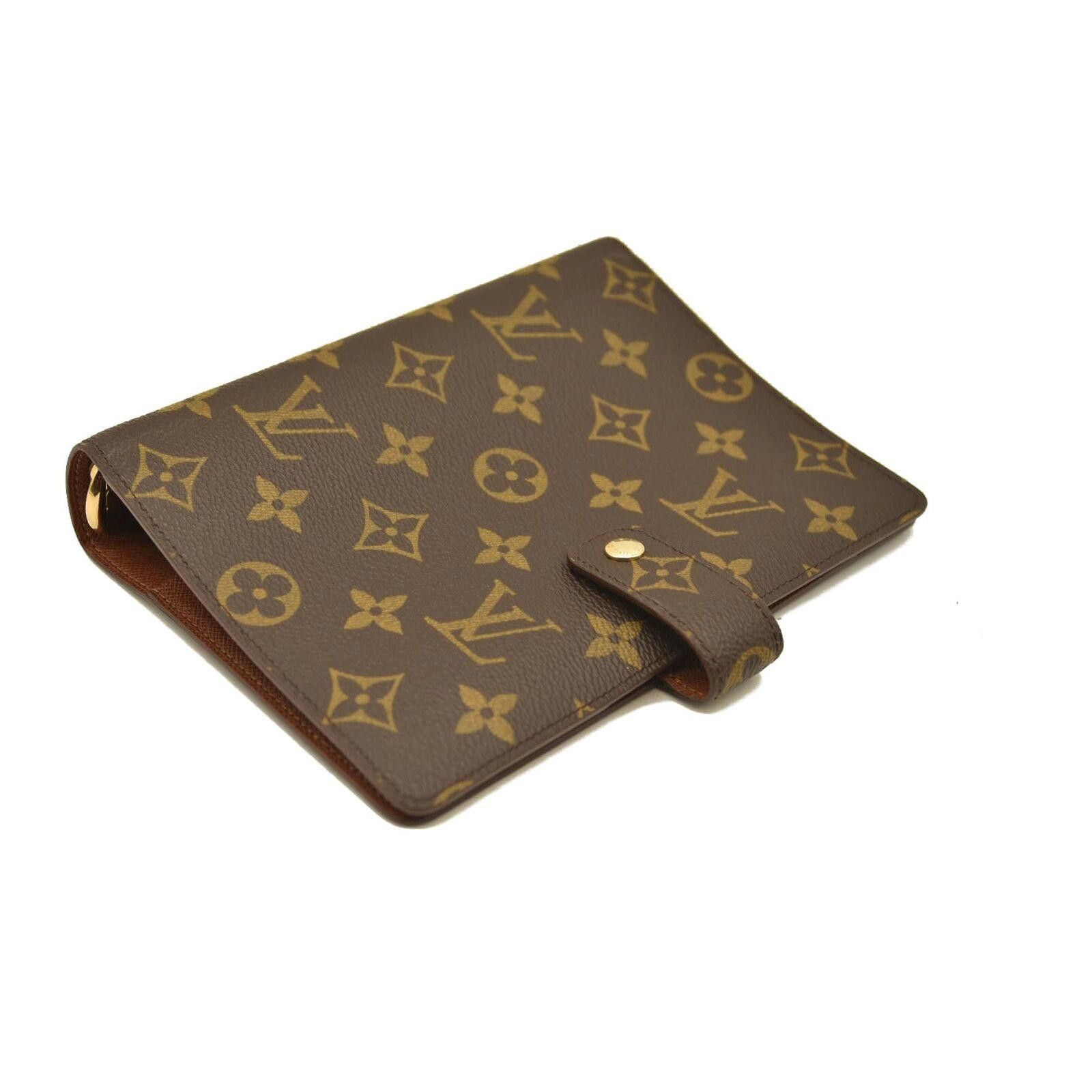 Louis Vuitton Louis Vuitton LOUIS VUITTON Monogram Small Ring Agenda Size ONE SIZE - 3 Thumbnail
