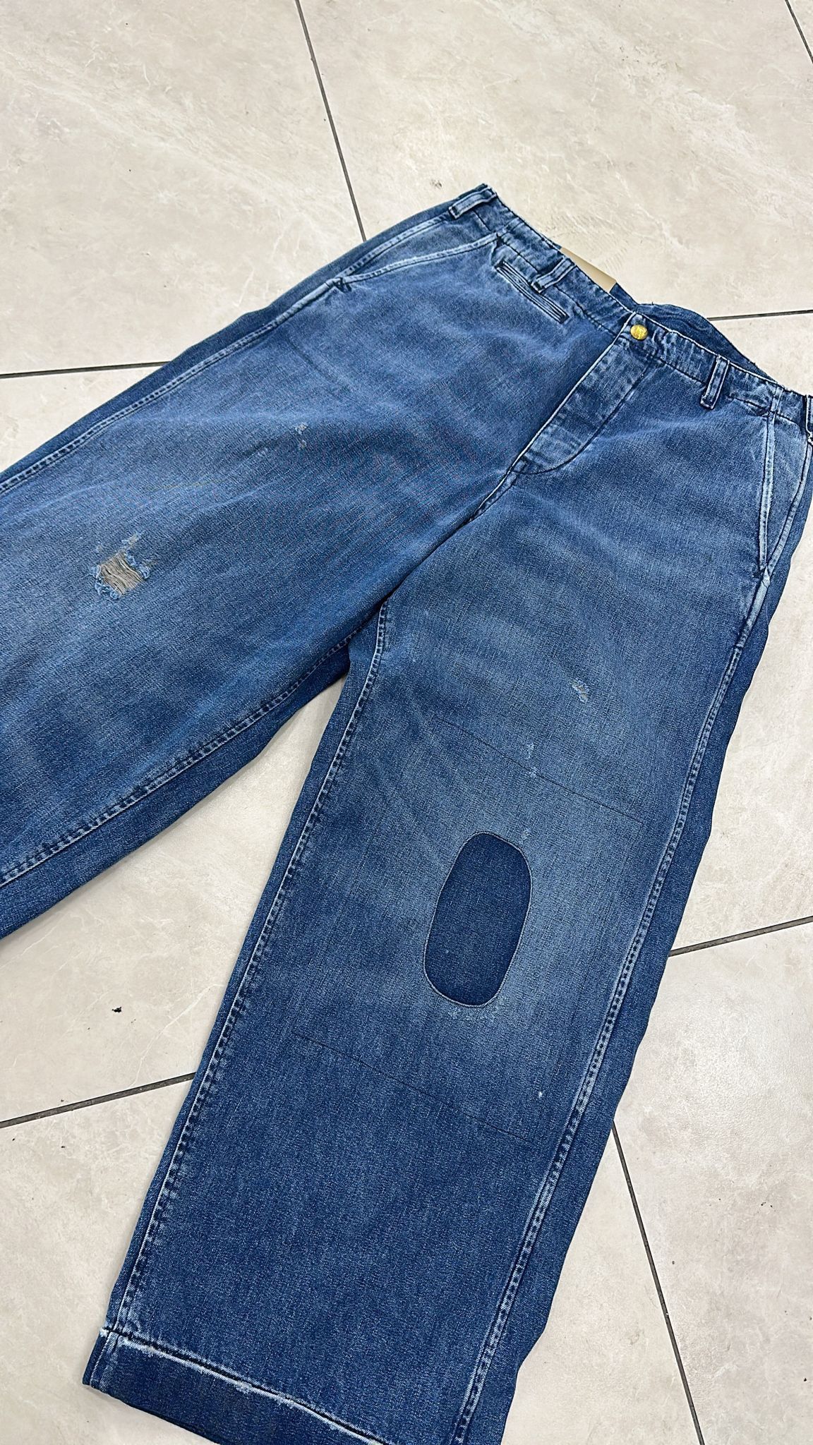 Levi's Vintage Clothing LVC Levi's Vintage Clothing 1920 BALLOON TWO HORSE JEAN RARE Size US 33 - 2 Thumbnail