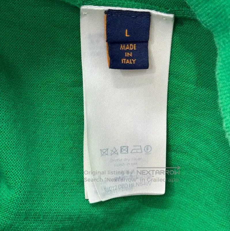 Louis Vuitton Louis Vuitton Green Graphic Men's T-shirt . Size US L / EU 52-54 / 3 - 5 Thumbnail