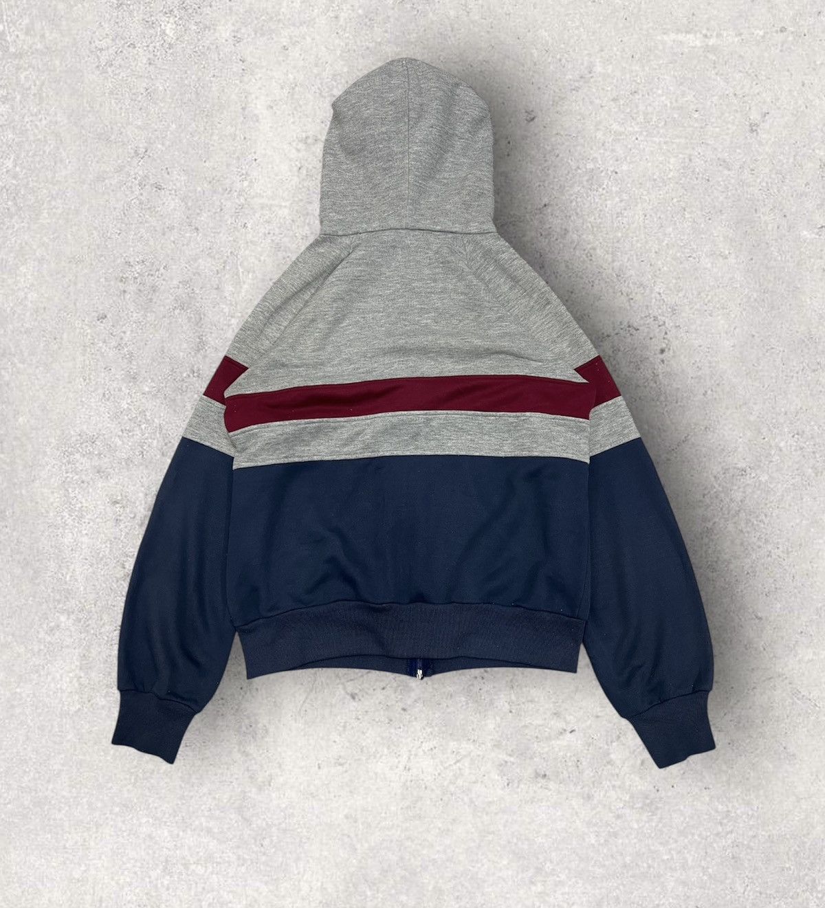 Nike Vintage 80s Nike Hoodie Zipper Blue Tag Size US M / EU 48-50 / 2 - 2 Thumbnail