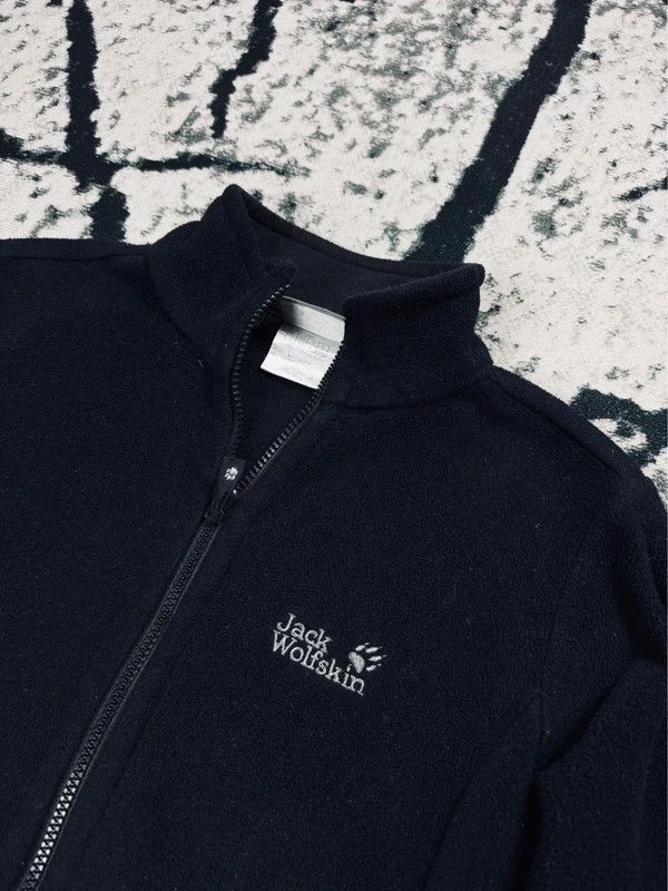 Jack Wolfskin Jack Wolfskin Zip Fleece Jacket Black M Size M / US 6-8 / IT 42-44 - 3 Thumbnail