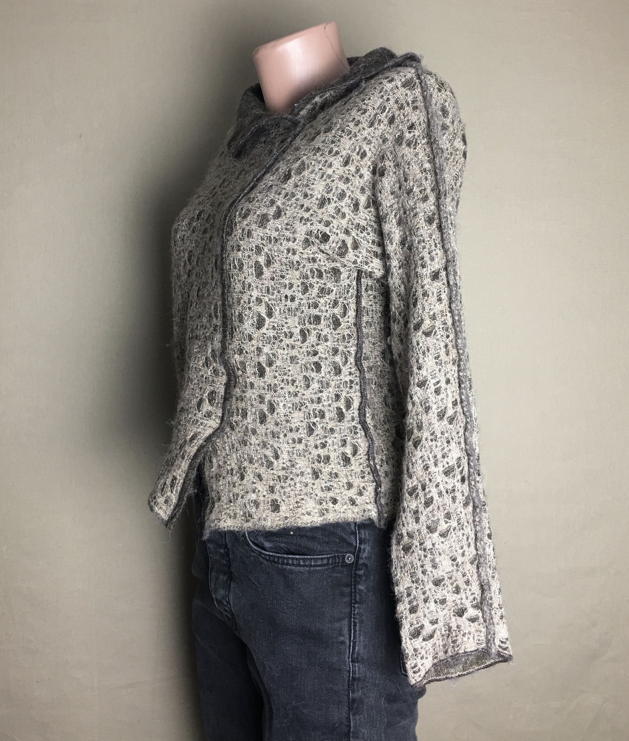 Designer × OSKA OSKA Wool Blend Angora Womens Knit Sweater Size S / US 4 / IT 40 - 2 Thumbnail