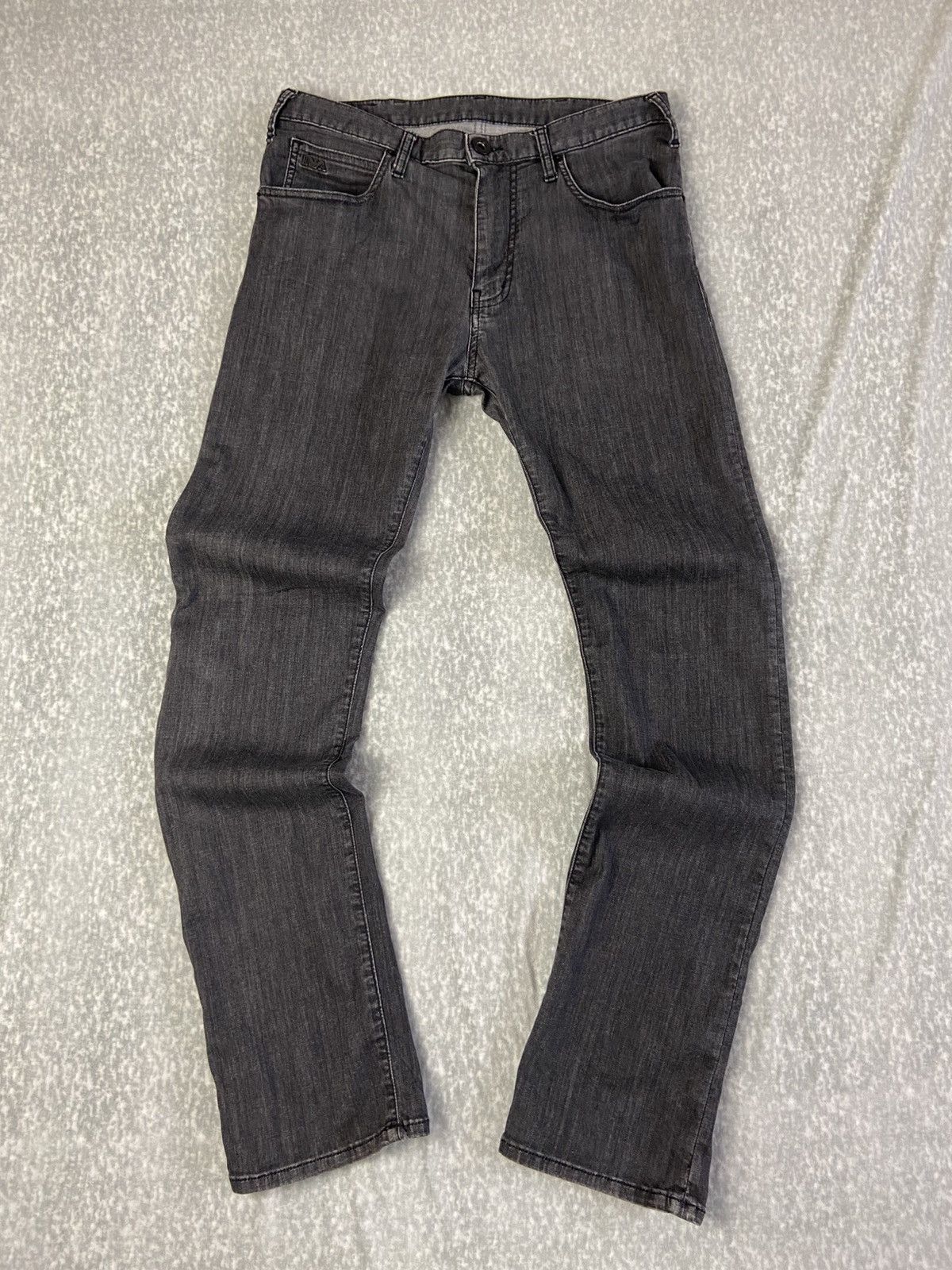 Emporio Armani Emporio Armani Grey Slim Fit Jeans Size US 31 - 3 Thumbnail