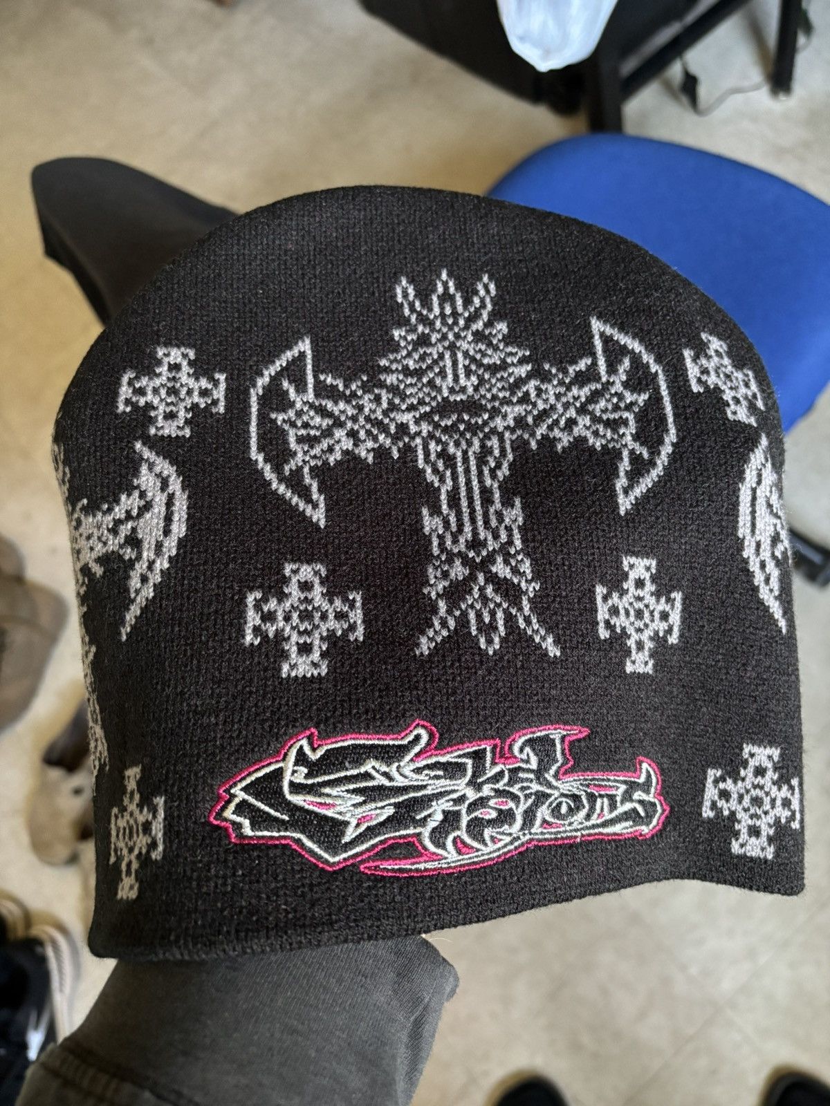 Drain Gang × Sad Boys BLADEE COLD VISIONS BEANIE Size ONE SIZE - 1 Thumbnail