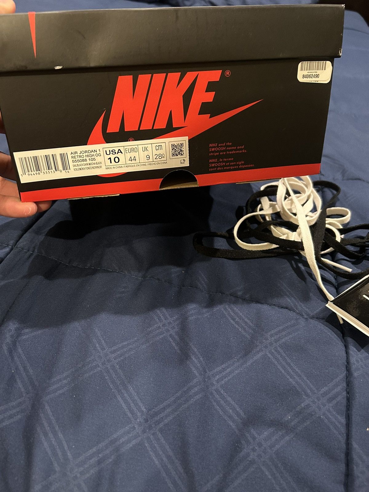 Jordan Brand Air Jordan 1 Retro High OG Mocha Size US 10 / EU 43 - 5 Thumbnail