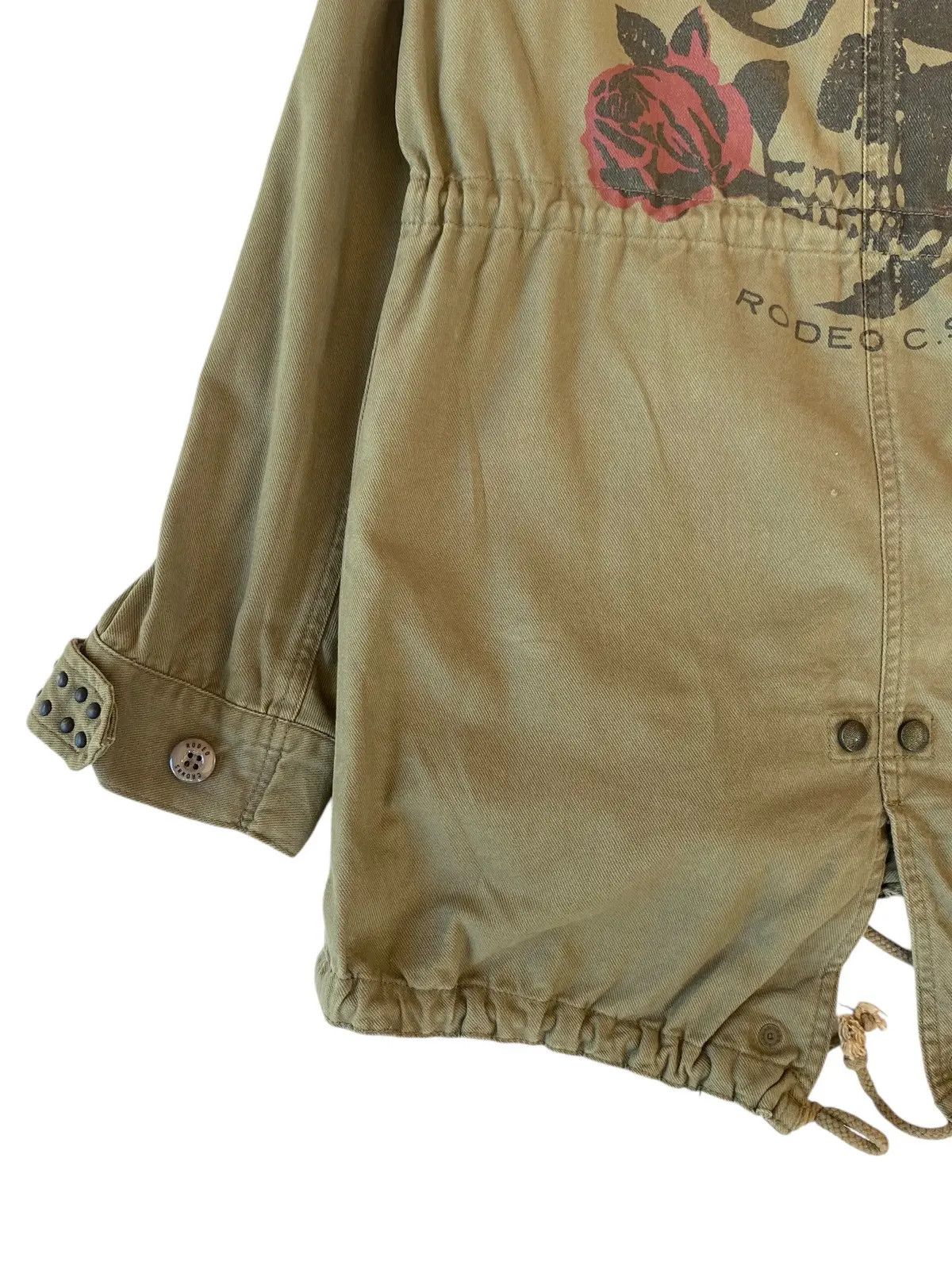 Vintage Vtg Rodeo Crowns Skull Militia Jacket Size US M / EU 48-50 / 2 - 6 Thumbnail