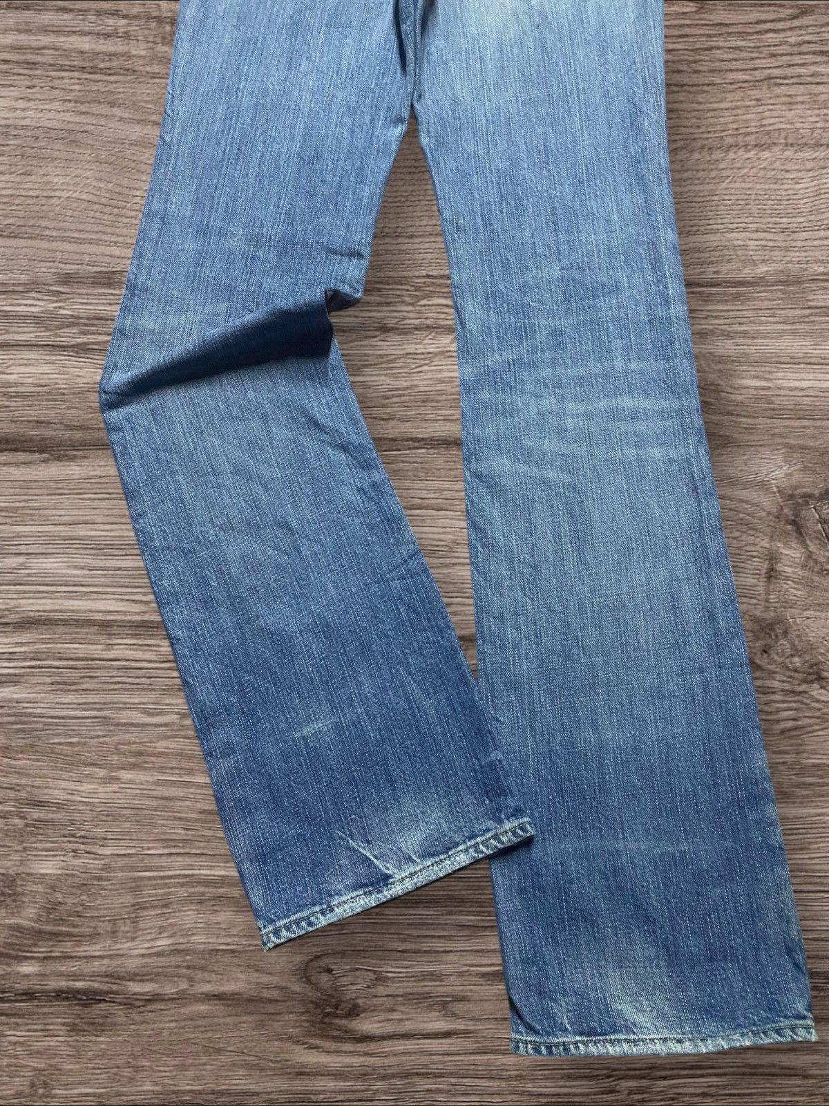 Adidas × Diesel Diesel Adidas Wash 008JD Fade Wash Distressed Slim Boot Jean Size US 28 / EU 44 - 6 Thumbnail