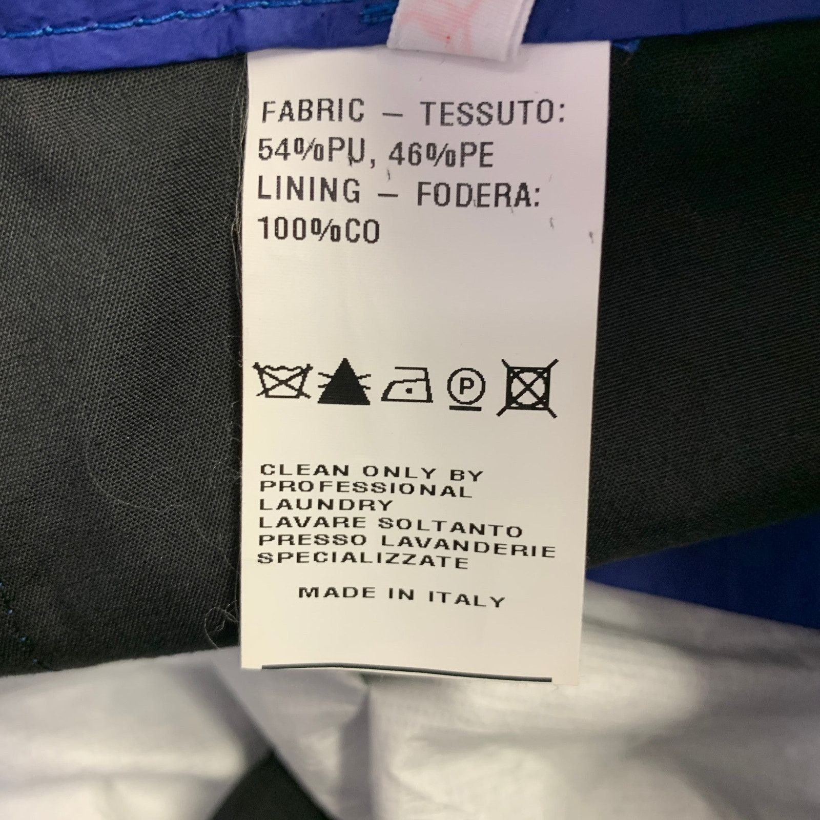 Walter Van Beirendonck Size 32 Blue Polyurethane Blend Oversized Cargo Casual Pants Size US 32 / EU 48 - 7 Thumbnail