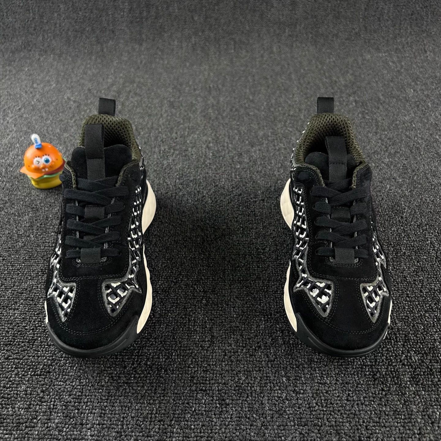 Chanel Chanel Black Mesh Trainers Women's 35.5 Size US 4.5 / IT 34.5 - 2 Thumbnail