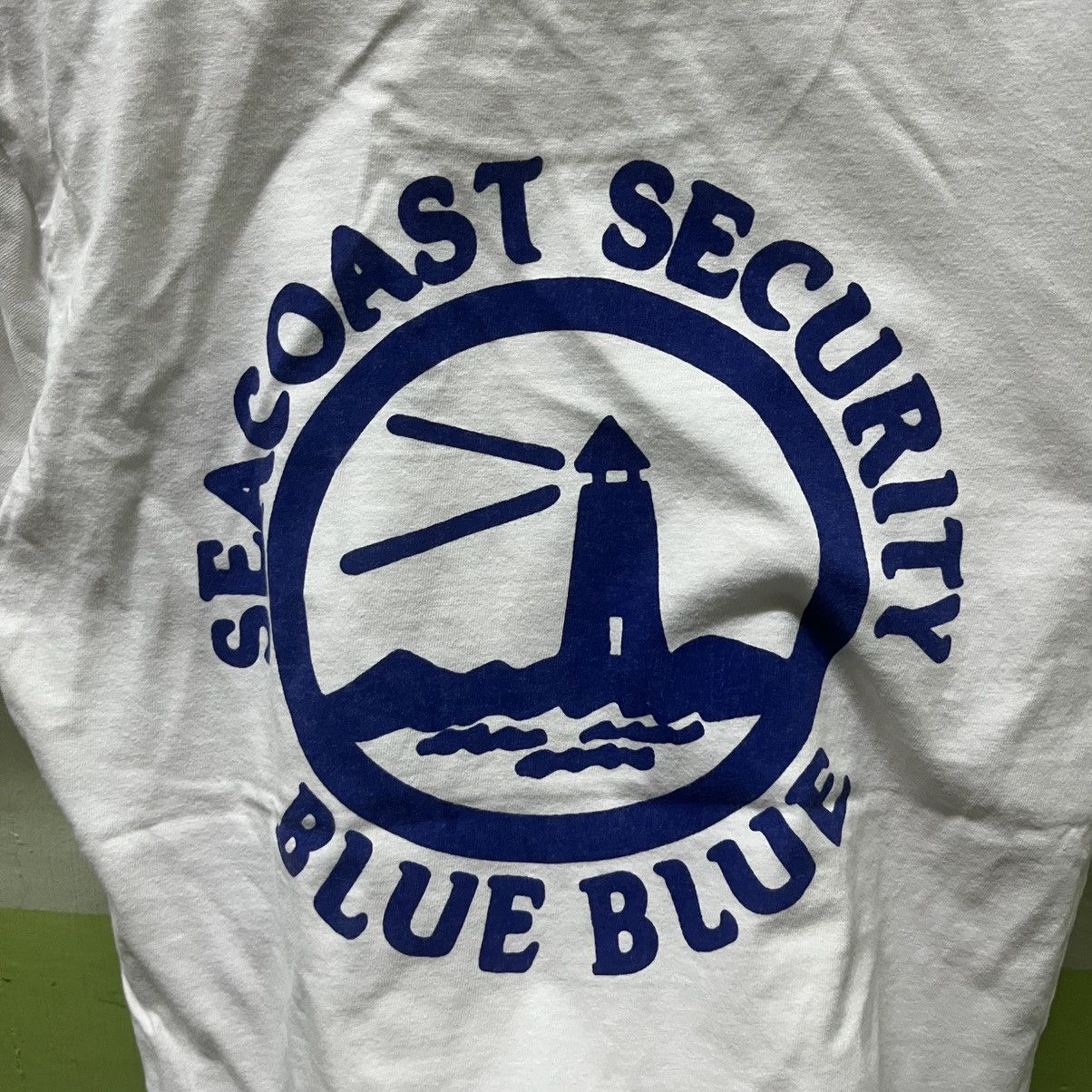 Blue Blue Japan Distressed Blue Blue Japan Seacoast Security Tees Size US XXS / EU 40 - 6 Thumbnail