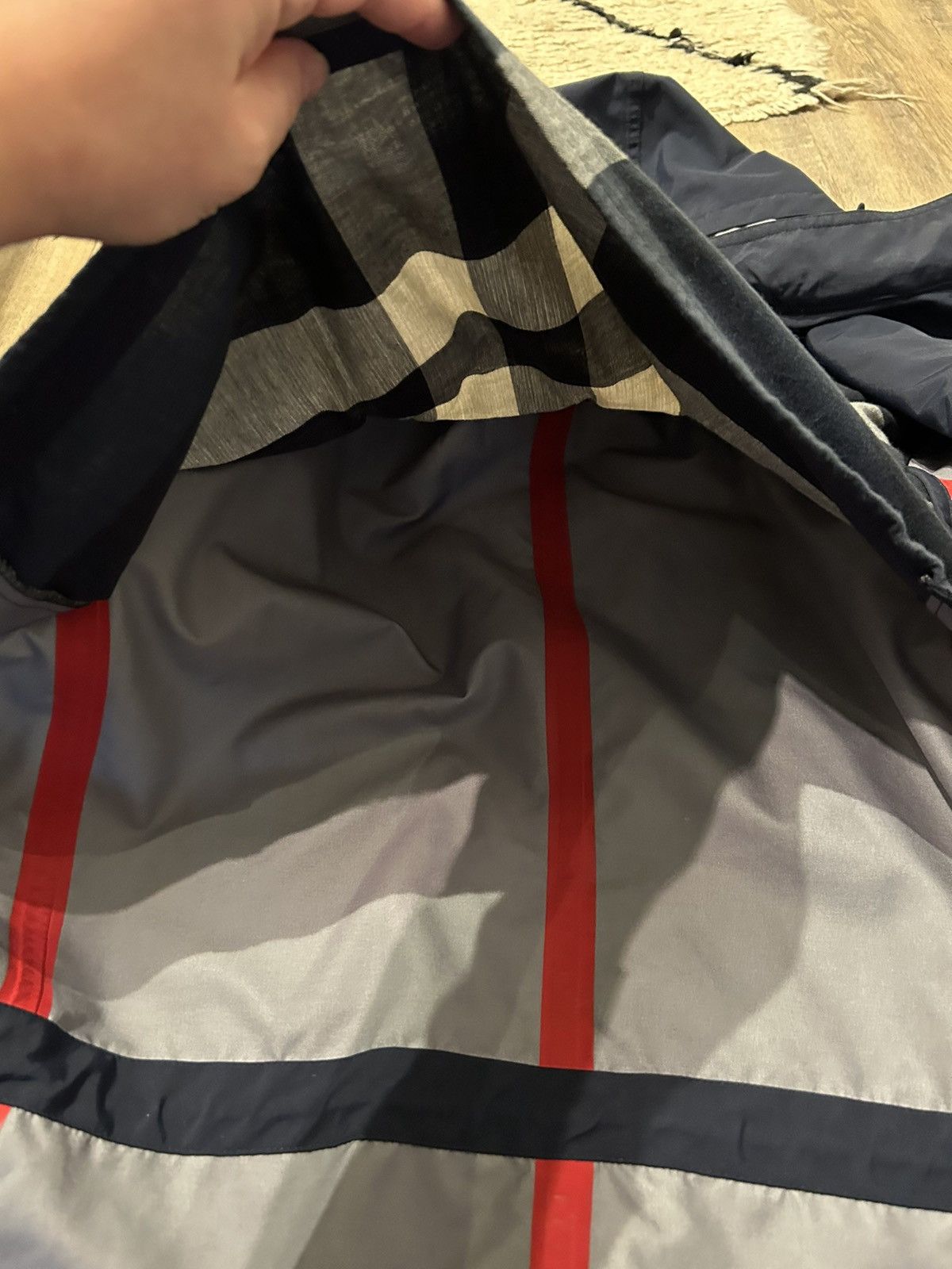 Burberry Burberry Brit Hooded Raincoat Size US XL / EU 56 / 4 - 20 Thumbnail