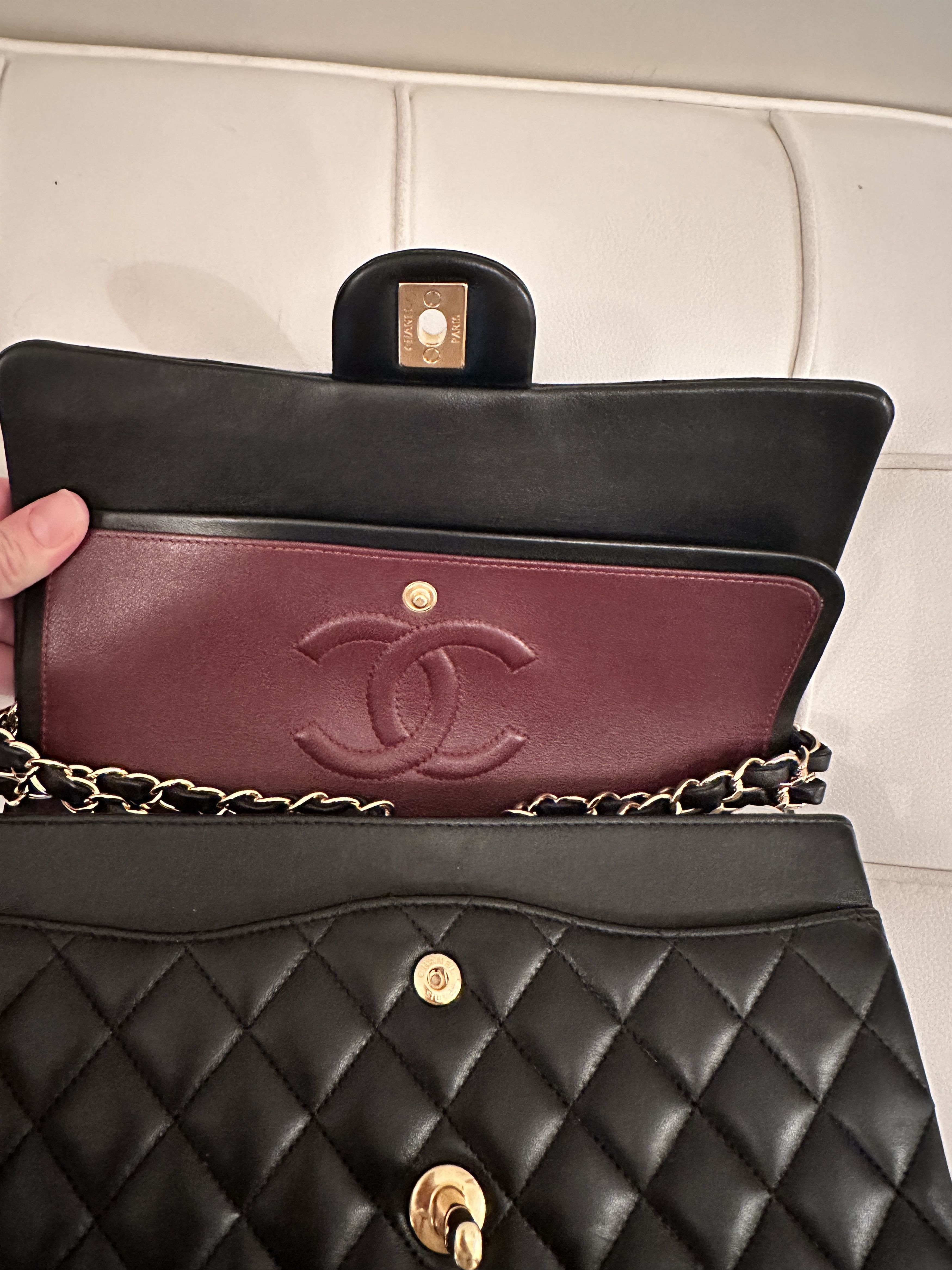 Chanel Chanel Classic double flap lambskin medium Size ONE SIZE - 14 Thumbnail