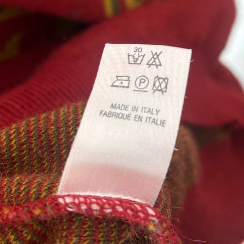 Vintage VTG Coloured alpaka Italy sweater #1330 Size US M / EU 48-50 / 2 - 3 Thumbnail