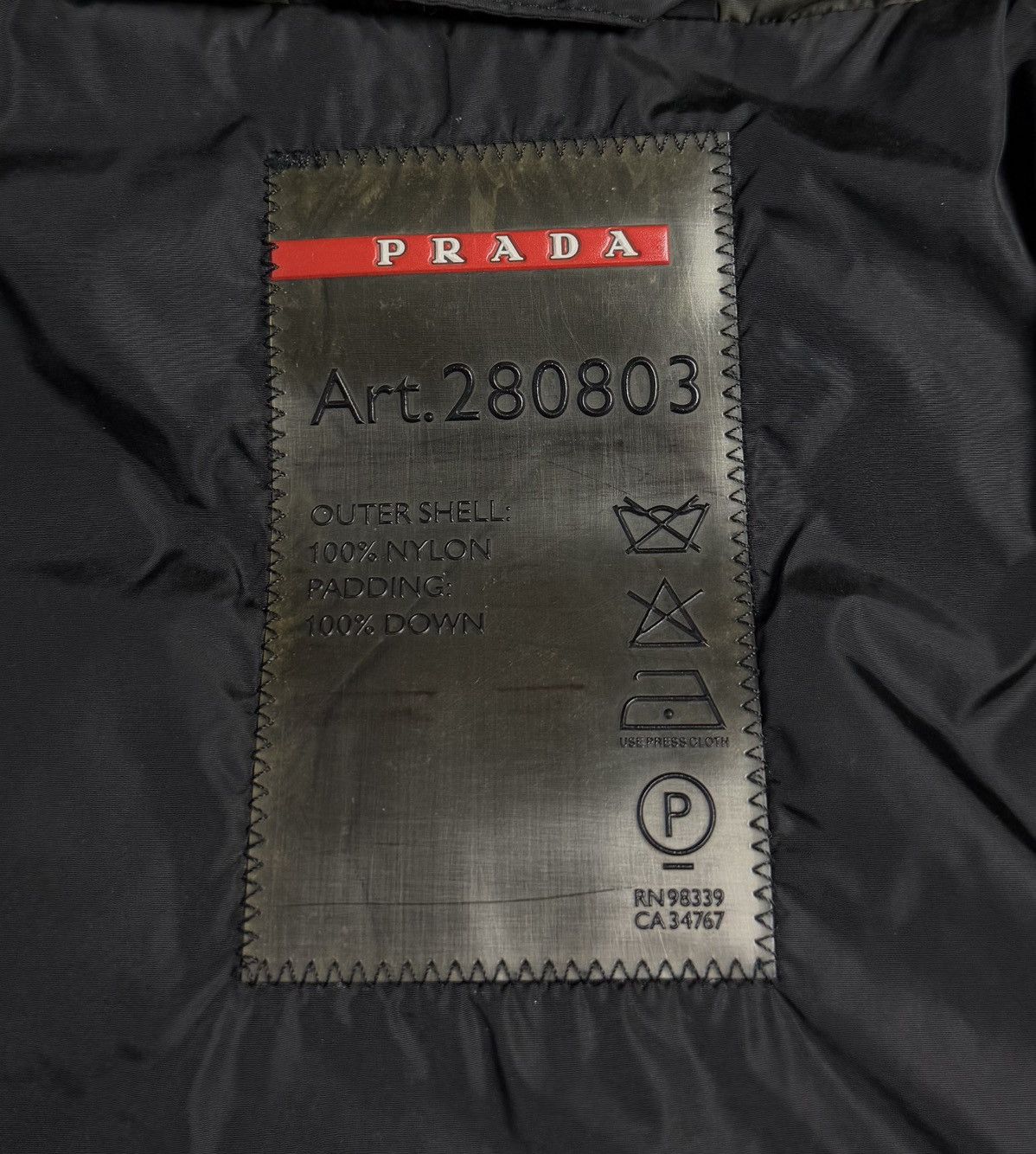 Prada Prada Down Coat Jacket Size L Size S / US 4 / IT 40 - 10 Thumbnail