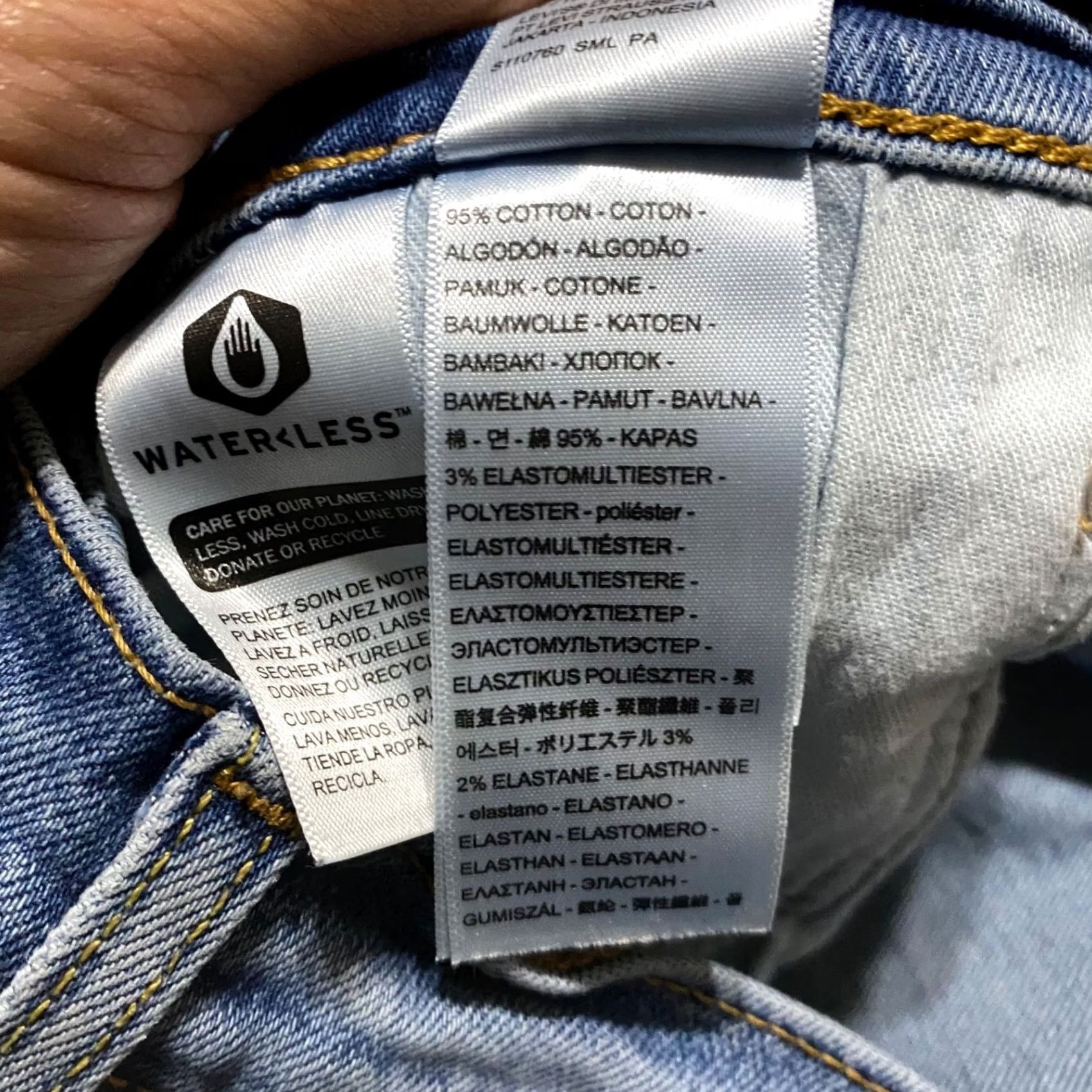 Levi's Levi's 505 Jeans Men 32x32 Blue Denim Medium Wash Straight Rise Mid Levi's 500 Series Regular 5-Pocket Denim Jeans Mens Size US 32 / EU 48 - 4 Thumbnail