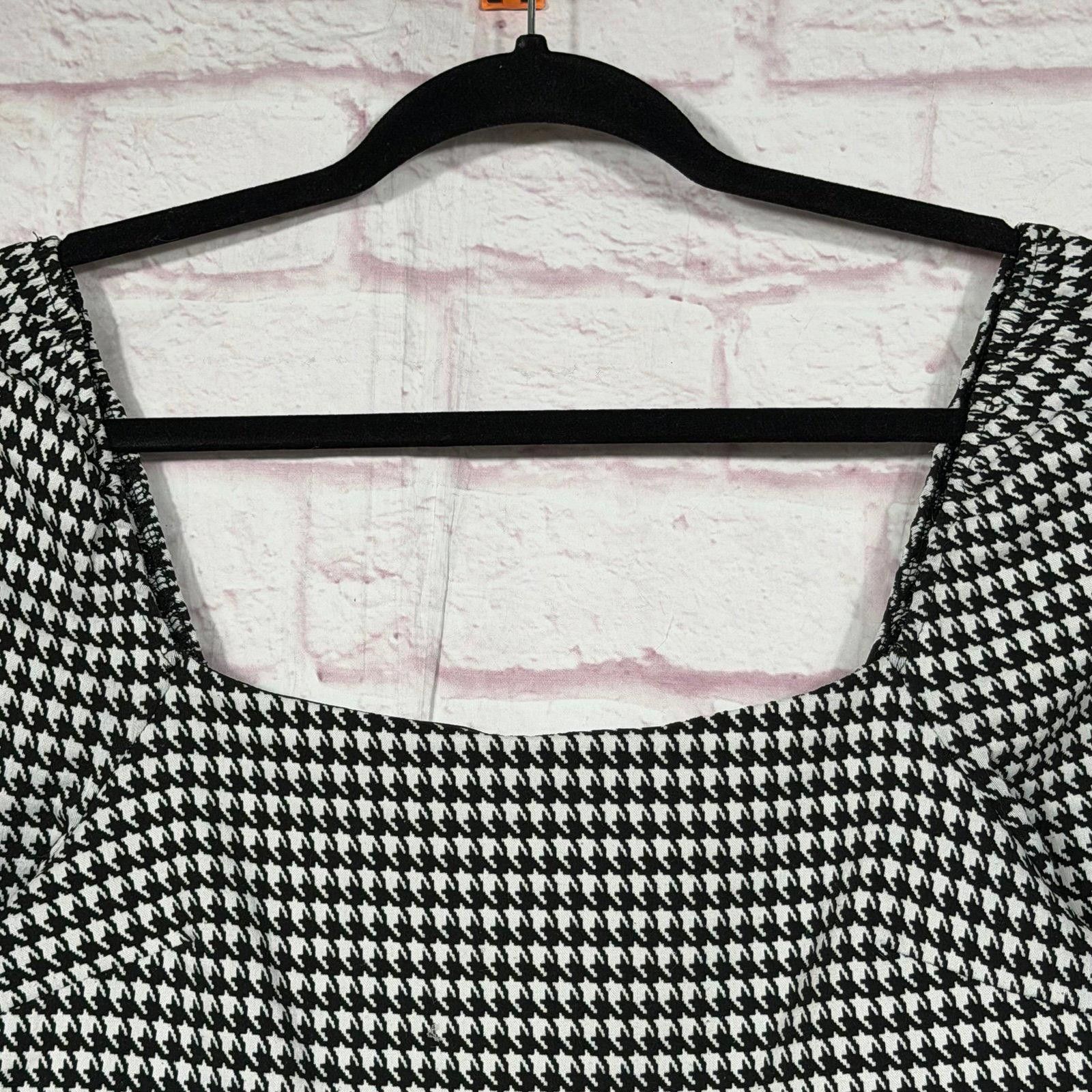 Other Mi Ami Houndstooth Long Sleeve Dress XL Size XL / US 12-14 / IT 48-50 - 5 Thumbnail