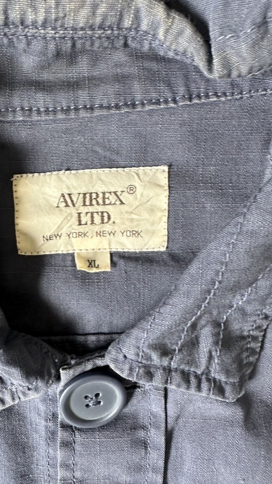 Avirex VINTAGE AVIREX BUTTON HEAVY SHIRT Size US XL / EU 56 / 4 - 7 Thumbnail