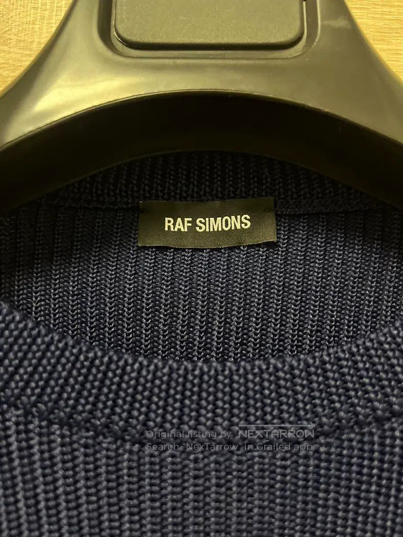 Raf Simons Raf Simons Silhouette knitted short sweater Size US XS / EU 42 / 0 - 5 Thumbnail