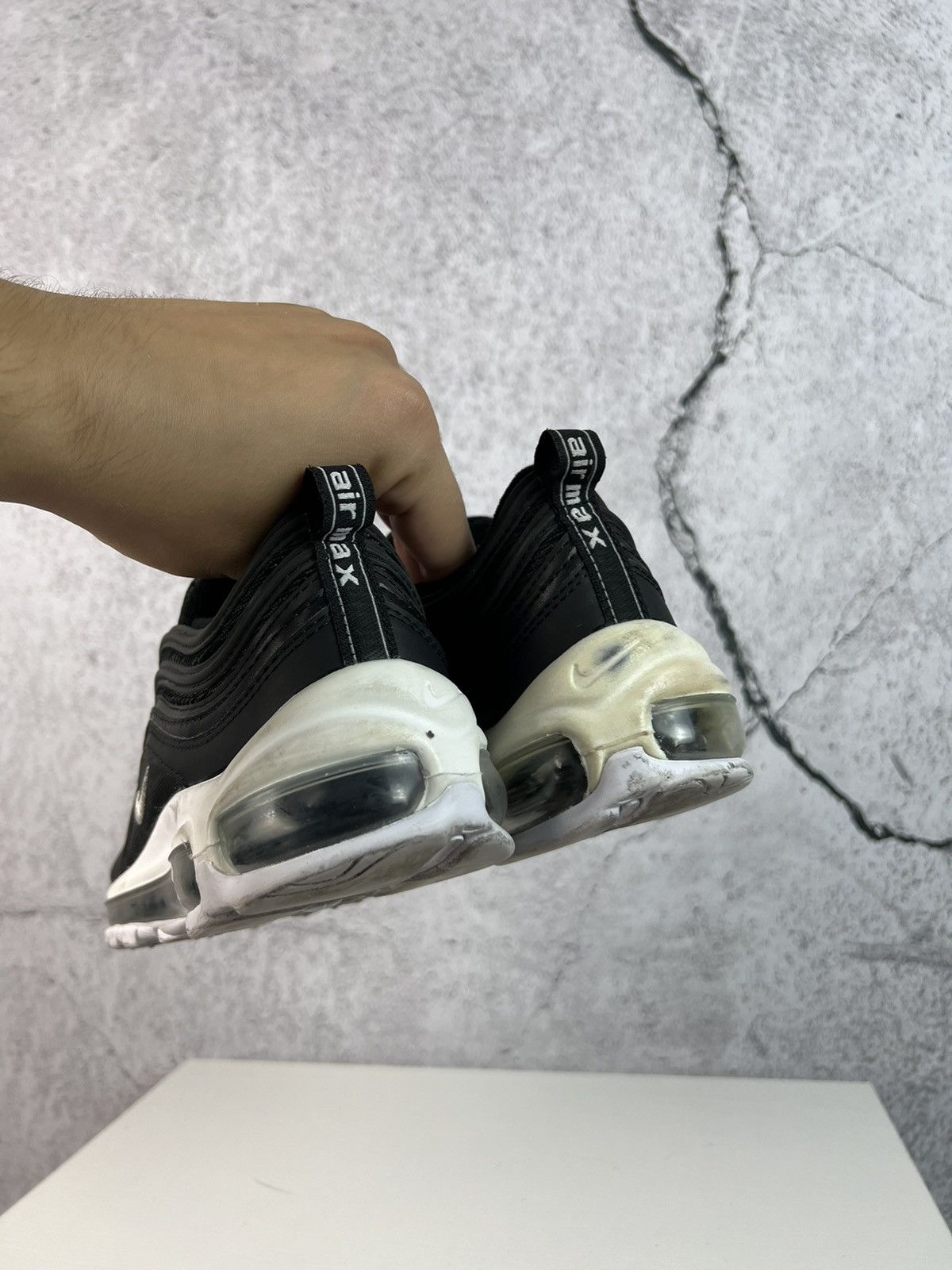 Nike Nike AIR MAX 97 black white Sneakers Size US 6.5 / IT 36.5 - 5 Thumbnail