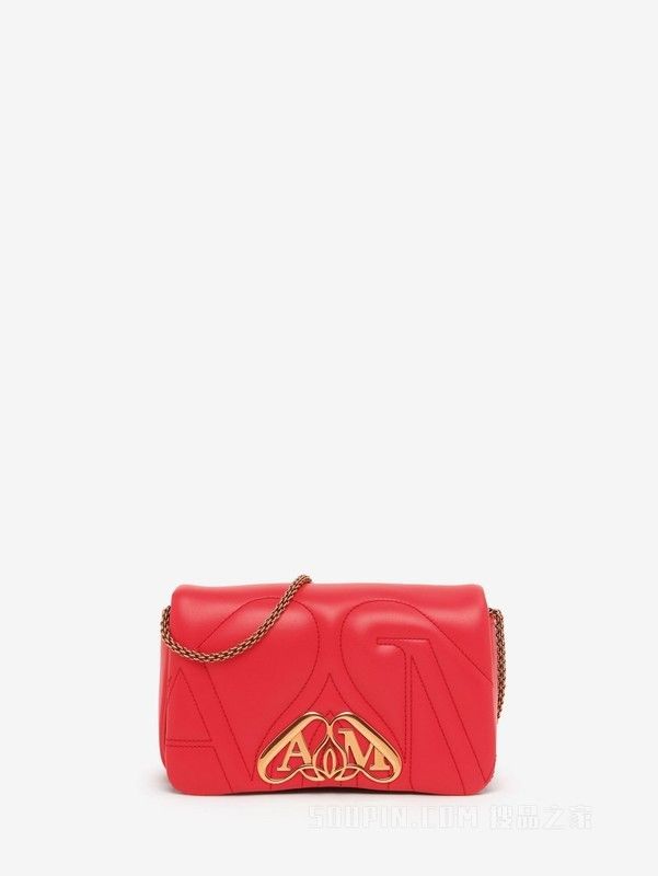 Alexander McQueen o1w1db10925 Size: OS/The Seal Mini Bag in Red Size ONE SIZE - 1 Thumbnail