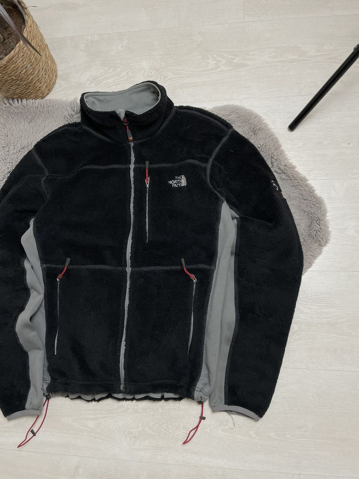 The North Face × Vintage The North Face Vintage Fleece Jacket Oversized Center Logo Size US S / EU 44-46 / 1 - 2 Thumbnail