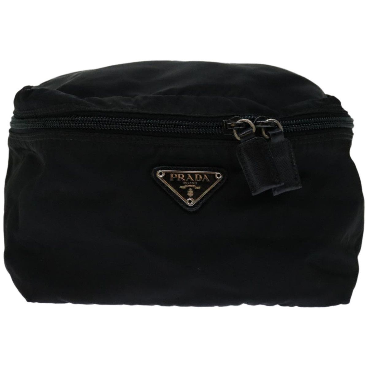 Prada Tessuto Black Synthetic Clutch Bag (Pre-Owned) Size ONE SIZE - 1 Thumbnail