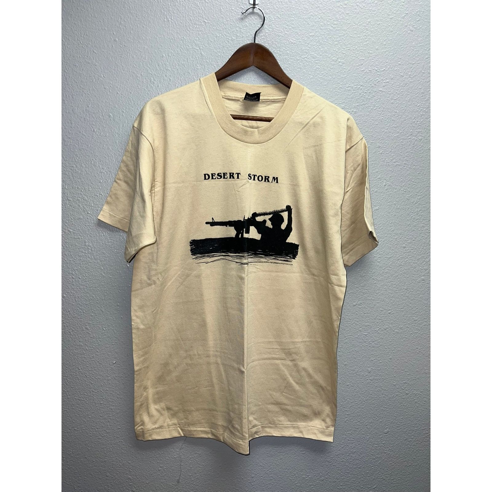 Vintage Vintage Desert Storm Shirt USA Iraq Gulf War Army Tee 90s XL Size US XL / EU 56 / 4 - 1 Thumbnail