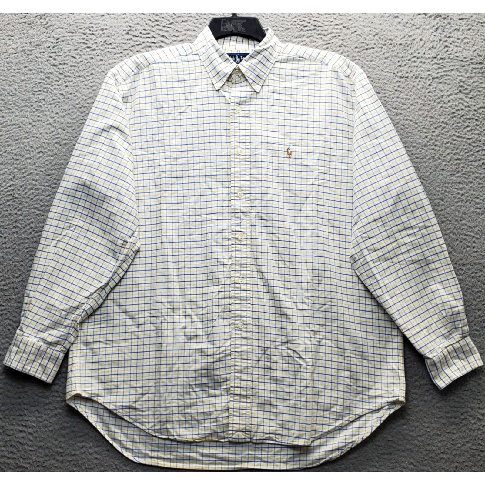 Ralph Lauren Ralph Lauren Blake Shirt Mens L Multicolor Plaid Button-Down EUC Jeans? Size US L / EU 52-54 / 3 - 2 Thumbnail