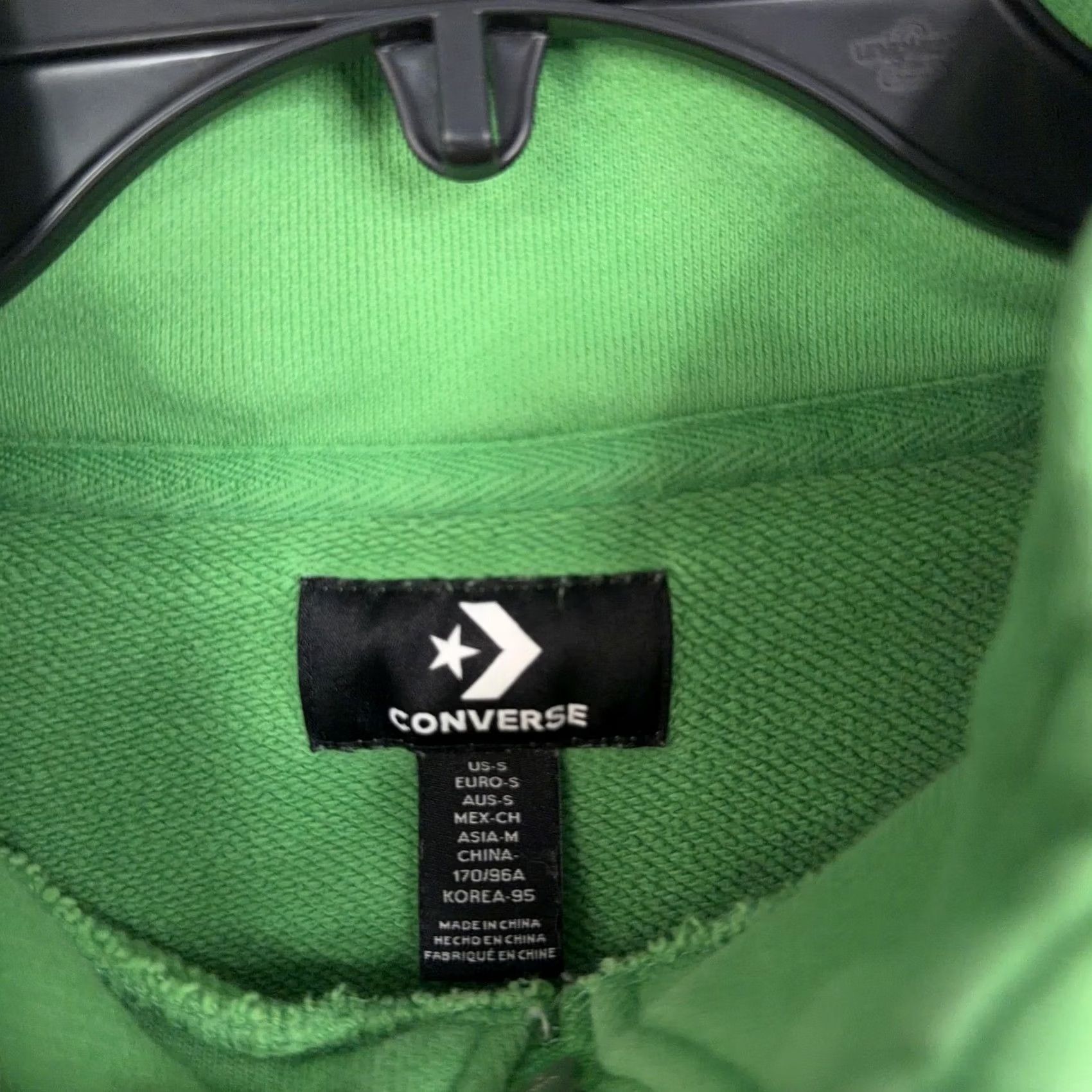 Converse Converse Sweatshirt Golf Le Fleur Adult Small Green Pullover 1/4 Zip Casual Mens Womens Size S / US 4 / IT 40 - 6 Thumbnail