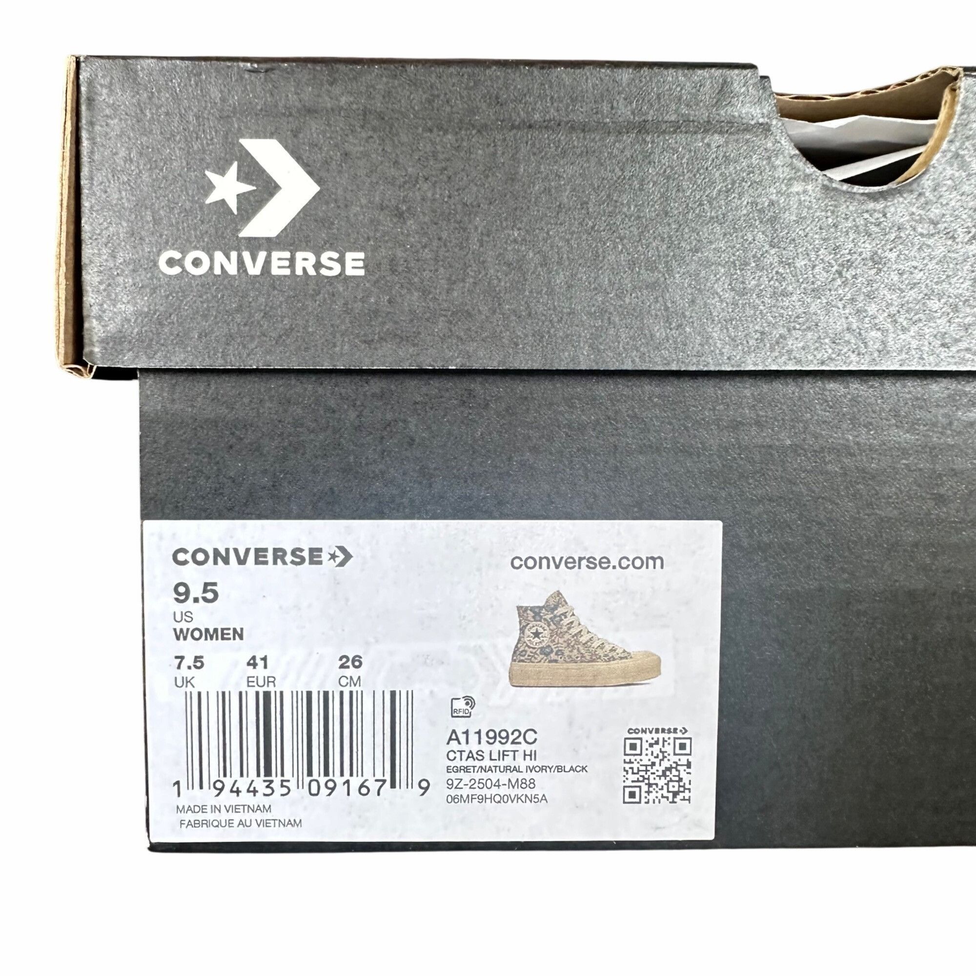 Converse ⭐Converse Chuck Taylor Lift Hi 9.5 Women Shoes Sneakers Flor Size US 9.5 / IT 39.5 - 8 Thumbnail