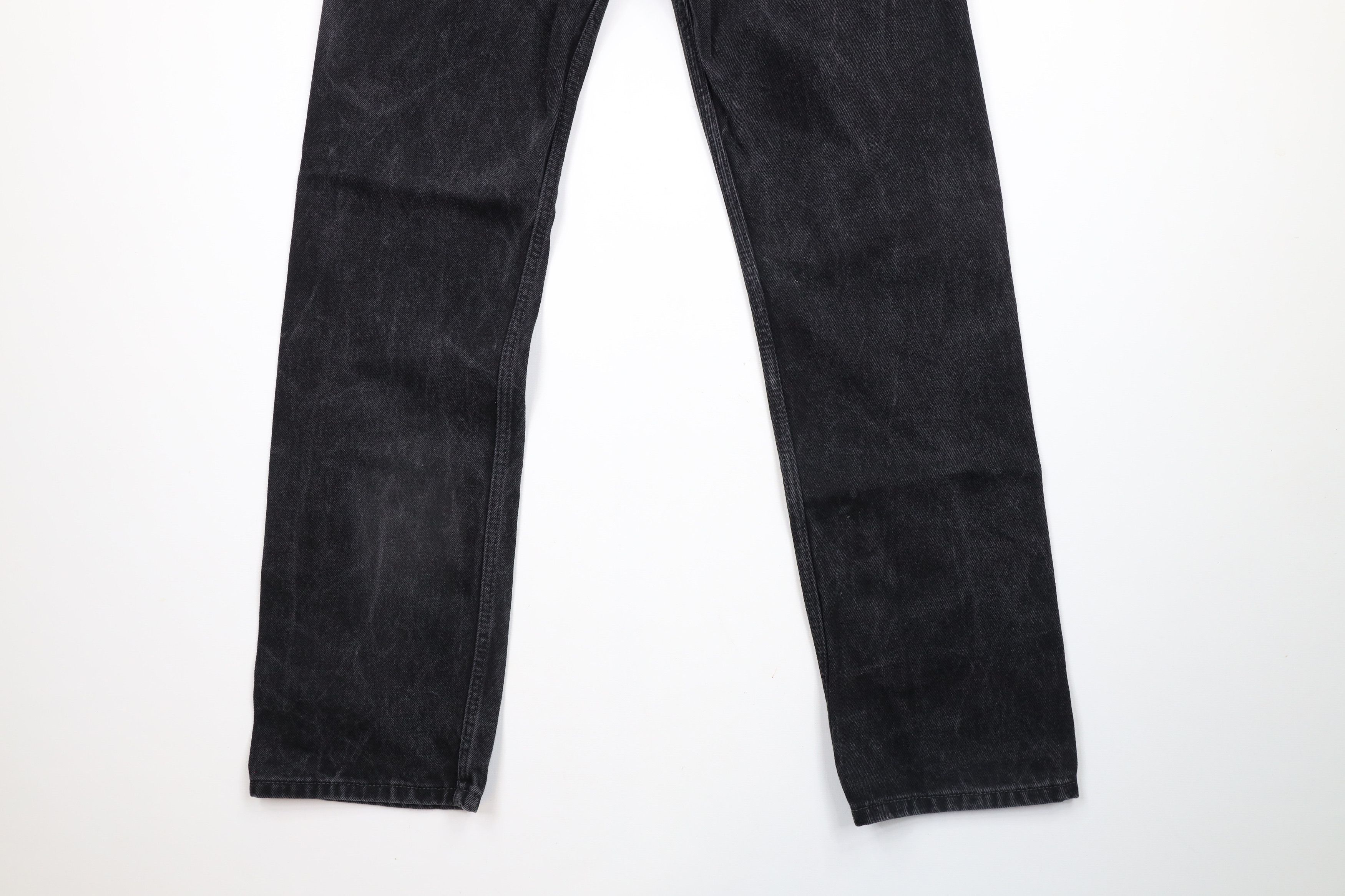 Levi's × Vintage Vintage Y2K Levis 505 Regular Fit Denim Jeans Black Cotton Size US 30 / EU 46 - 10 Thumbnail