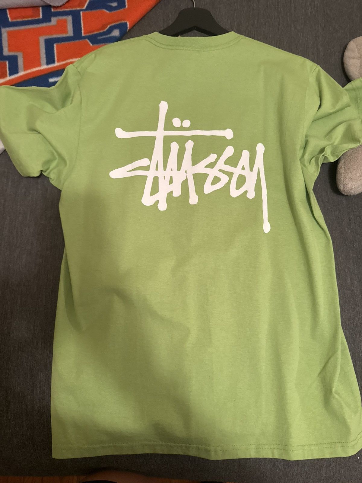 Stussy green stussy shirt Size US M / EU 48-50 / 2 - 3 Thumbnail