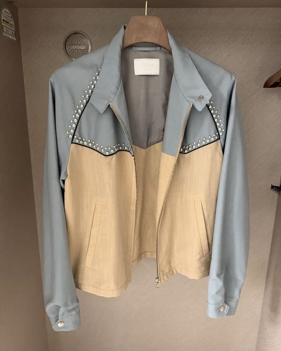 Prada 12SS Prada Studs Blouson Jacket Size US M / EU 48-50 / 2 - 1 Thumbnail