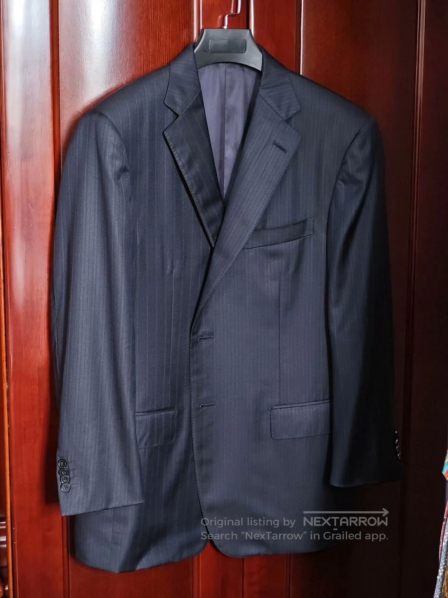 Ermenegildo Zegna Zegna Italian Wool Silk Blazer. Size US L / EU 52-54 / 3 - 1 Thumbnail