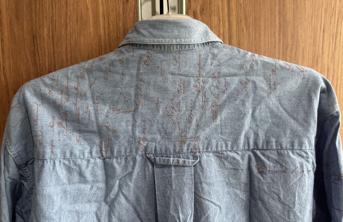 Alviero Martini ALVIERO MARTINI 1’CLASSE PRIMA CLASSE CHAMBRAY SHIRT Size US S / EU 44-46 / 1 - 4 Thumbnail