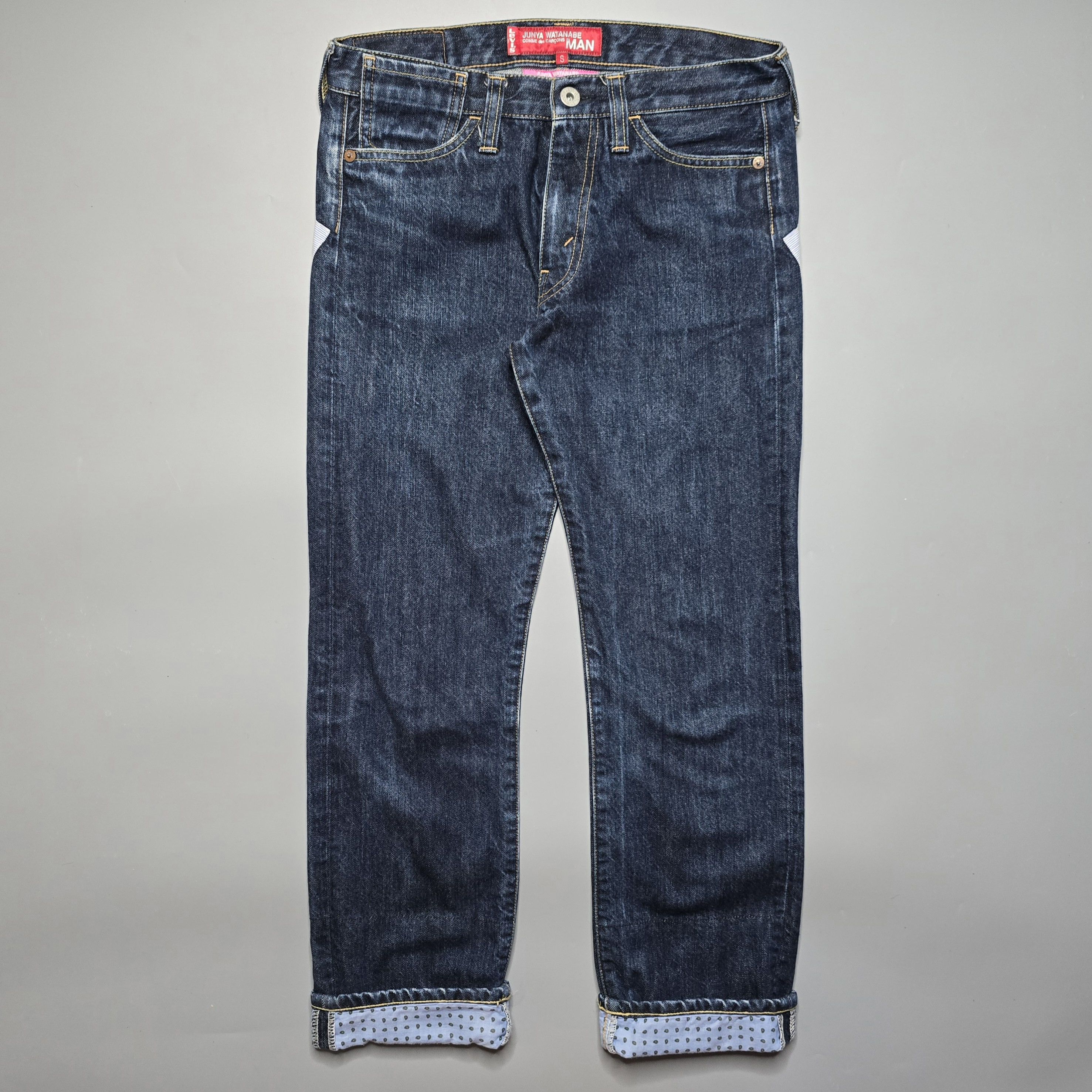 Comme des Garcons Junya Watanabe Man Levi's 510 Patchwork Denim