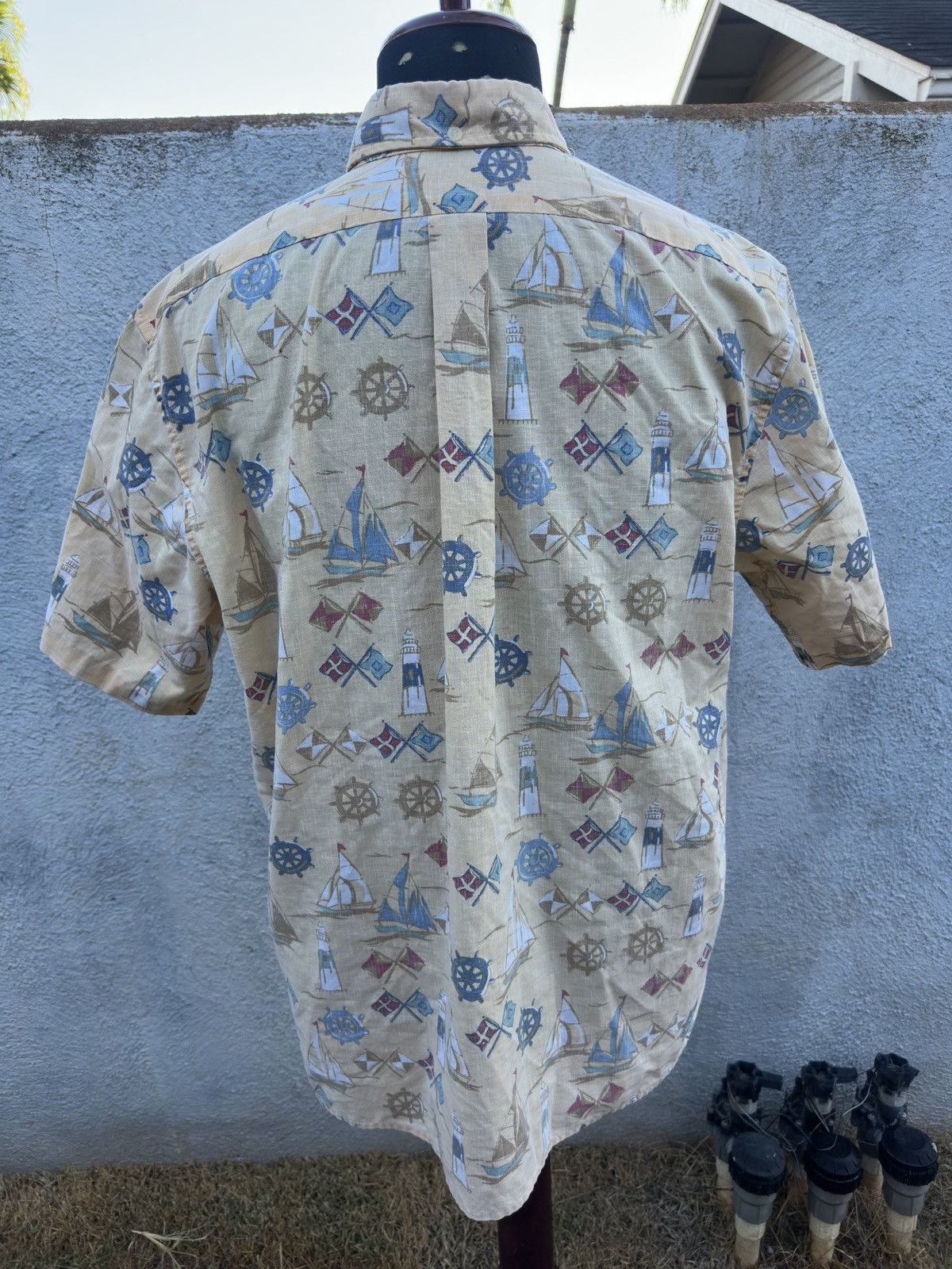 Reyn Spooner Reyn Spooner Classic Fit Yellow Men's XL Hawaiian Print Size US XL / EU 56 / 4 - 2 Thumbnail