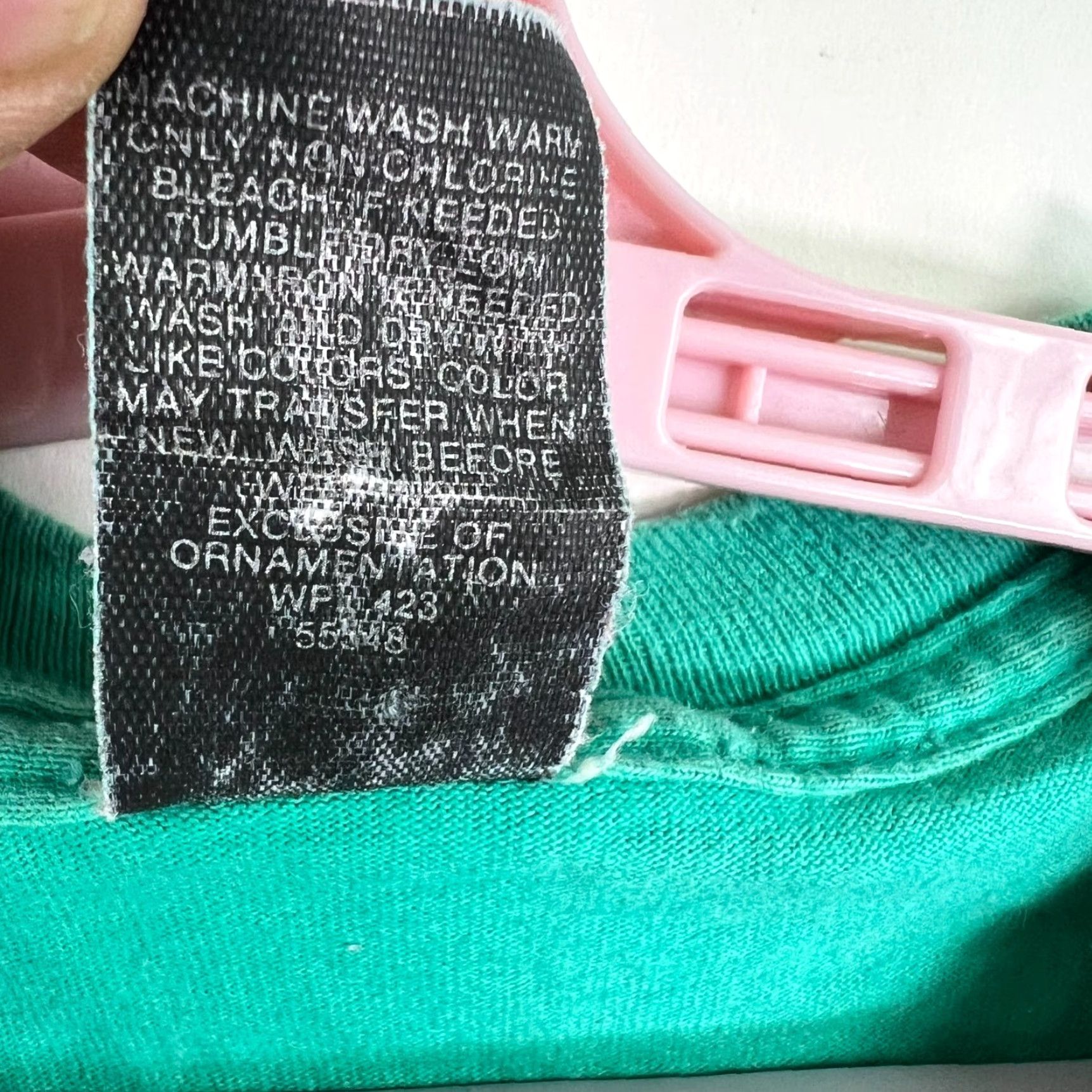 Levi's VINTAGE Levi's Women’s T-Shirt Casual Short Sleeve Crew Neck Graphic Barbie Green 90s Size M / US 6-8 / IT 42-44 - 6 Thumbnail