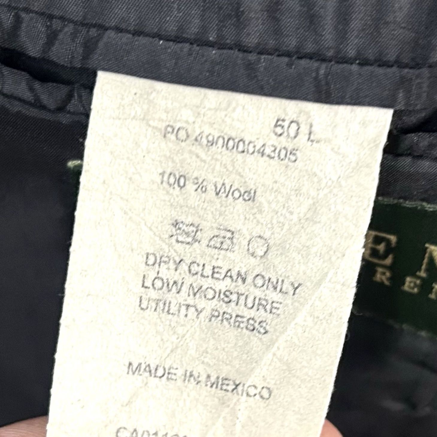 Ralph Lauren Ralph Lauren LRL 50L Sport Coat 100% Wool Houndstooth Two Button Lined Vented Men Reg Wool Sport Coat Size US XS / EU 42 / 0 - 4 Thumbnail