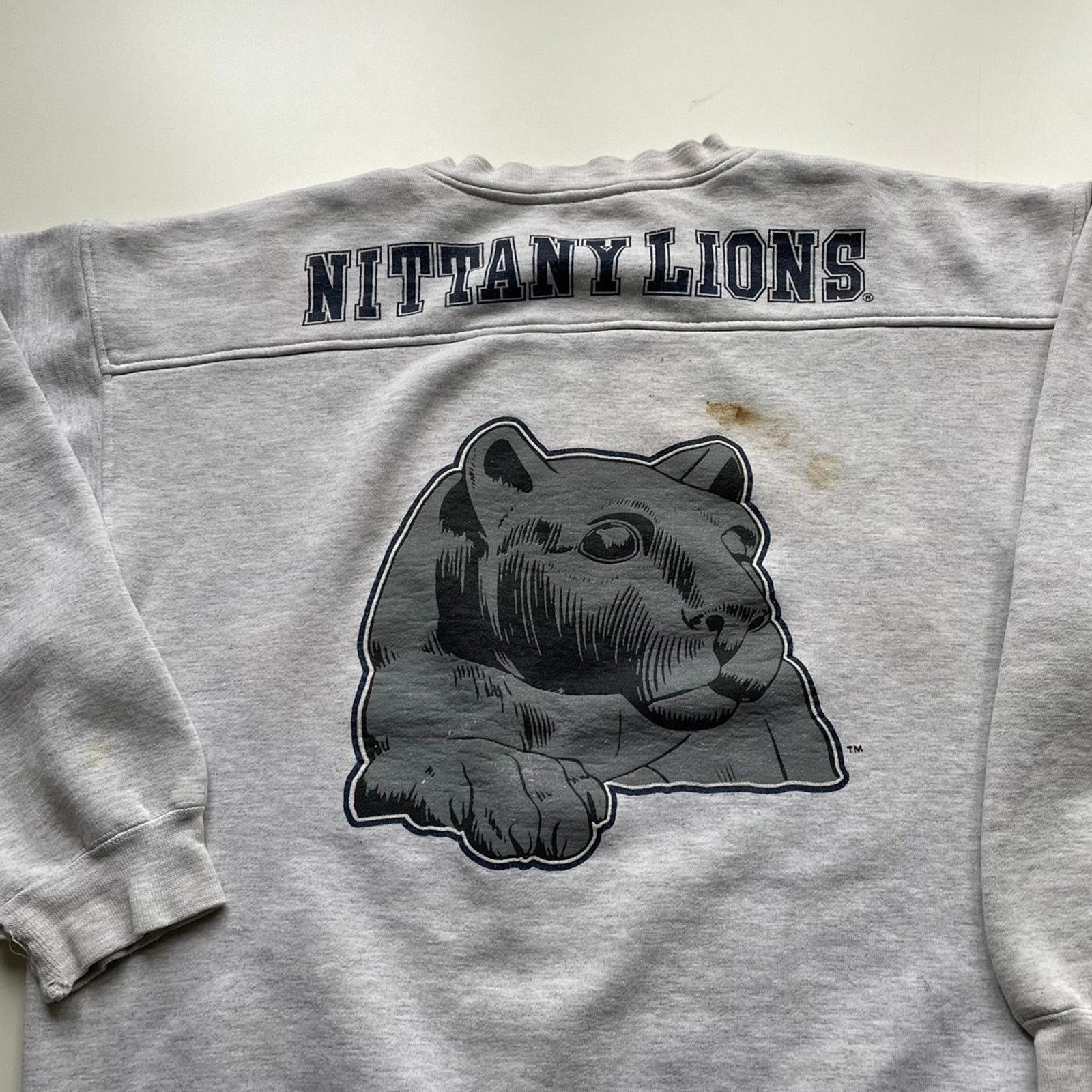 NCAA × Vintage Vintage Penn State University Nittany Lions Crewneck Large Size US L / EU 52-54 / 3 - 4 Thumbnail