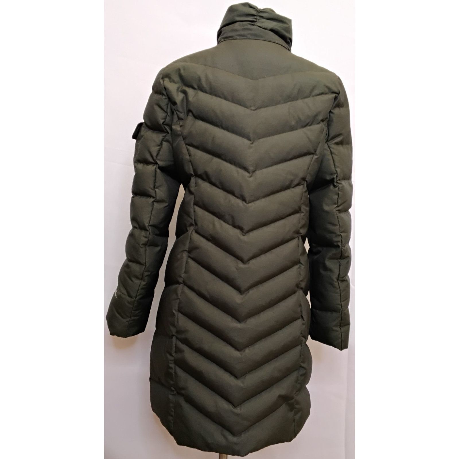 Eddie Bauer Eddie Bauer Down Stadium Parka Women's Small Green Size S / US 4 / IT 40 - 3 Thumbnail