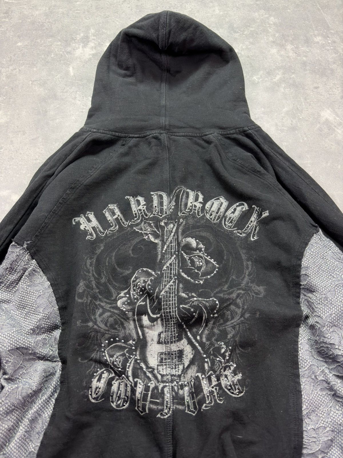 Hard Rock Cafe Hard Rock Cafe Couture Snakeskin Printed Zip Hoodie L Size L / US 10 / IT 46 - 11 Thumbnail