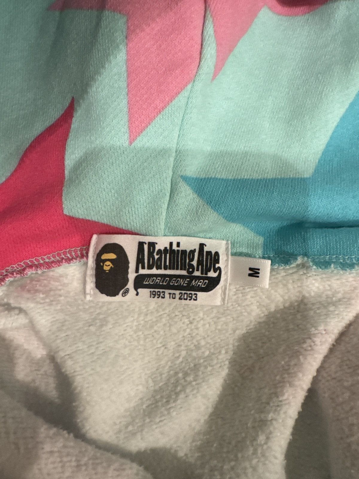 Bape Bape Miami Sta Pattern Shark Full Zip Hoodie Size US M / EU 48-50 / 2 - 8 Thumbnail
