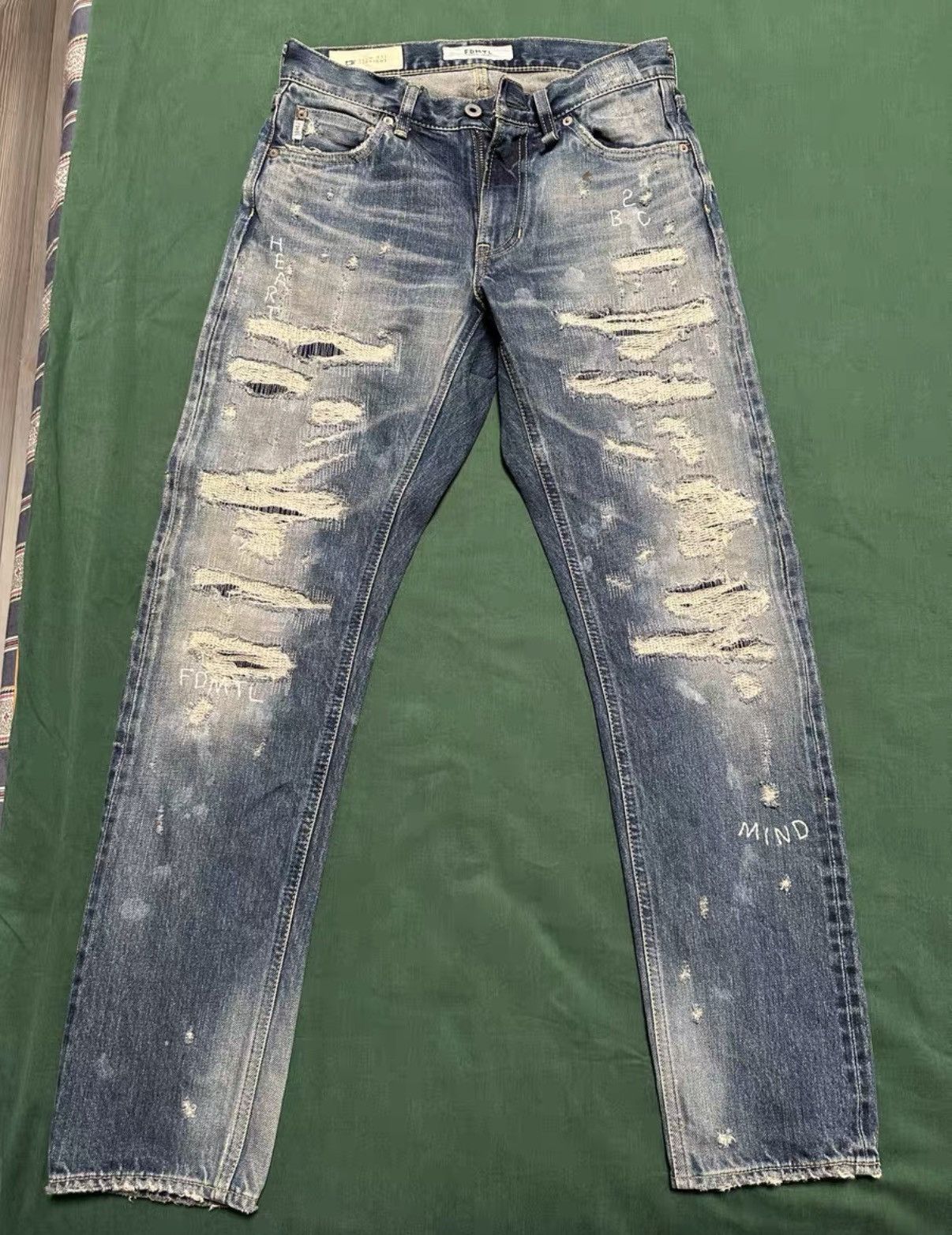 FDMTL FDMTL x BBC Denim – Collaboration Jeans Size US 28 / EU 44 - 1 Thumbnail
