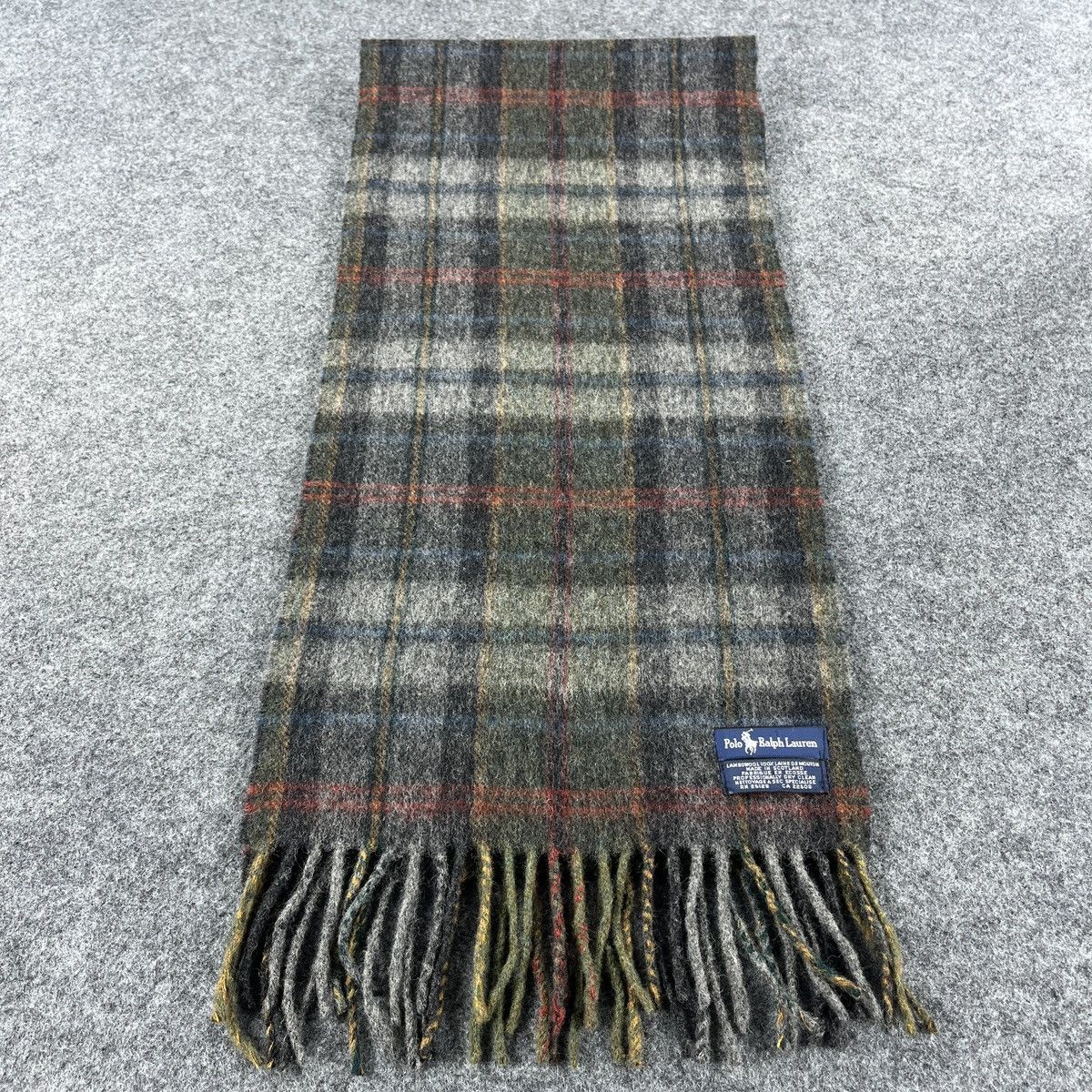 Polo Ralph Lauren × Vintage Polo Ralph Lauren Scarf / Muffler / Neckwear T1385 Size ONE SIZE - 1 Thumbnail