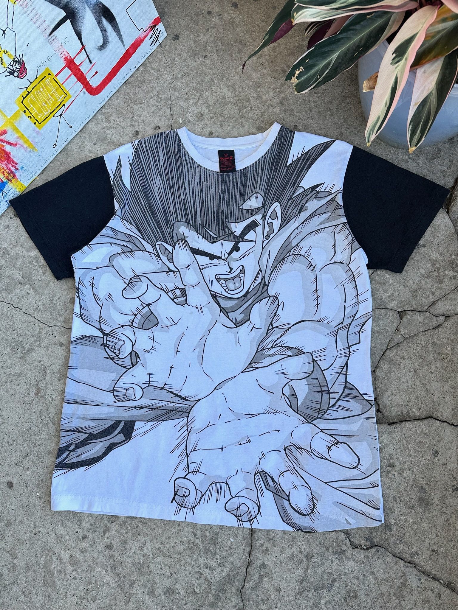 Vintage Anime Dragon Ball Z T-shirt dream colours