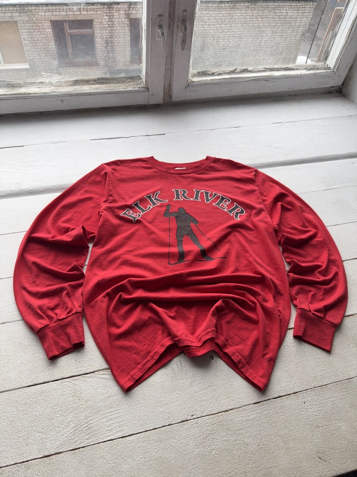Vintage Vintage 00s USA Minnesota ELK RIVER City long sleeve t shirt Size US M / EU 48-50 / 2 - 1 Thumbnail