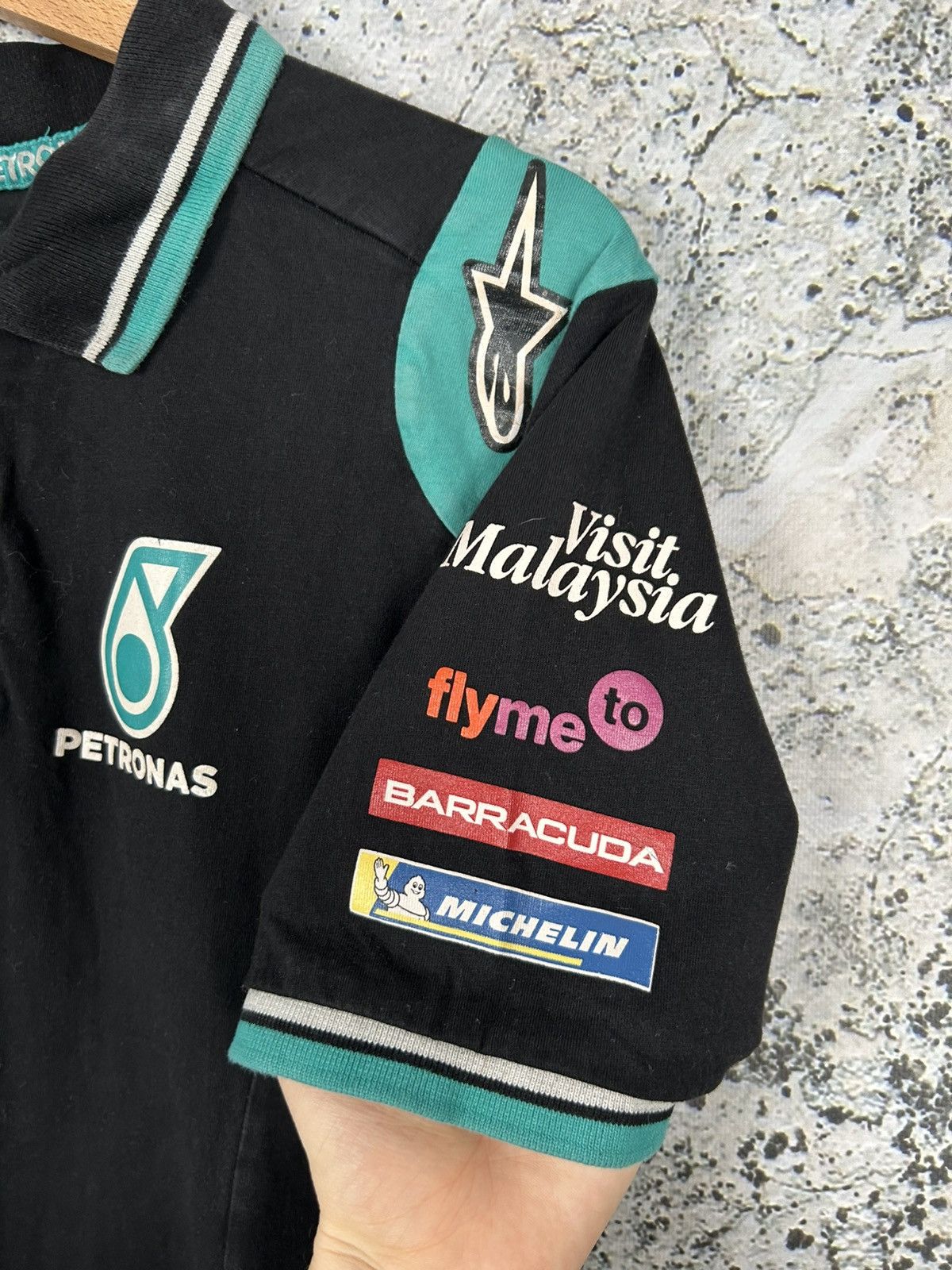 Vintage Vintage Petronas Yamaha Racing Polo Tee Motorsport Hype Size US M / EU 48-50 / 2 - 5 Thumbnail