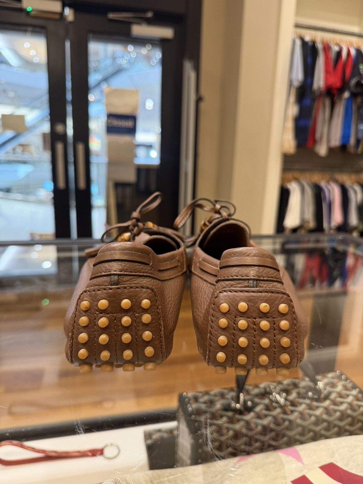 Gucci Gucci Leather Bamboo Tassel Loafers Size US 7.5 / EU 40-41 - 4 Thumbnail